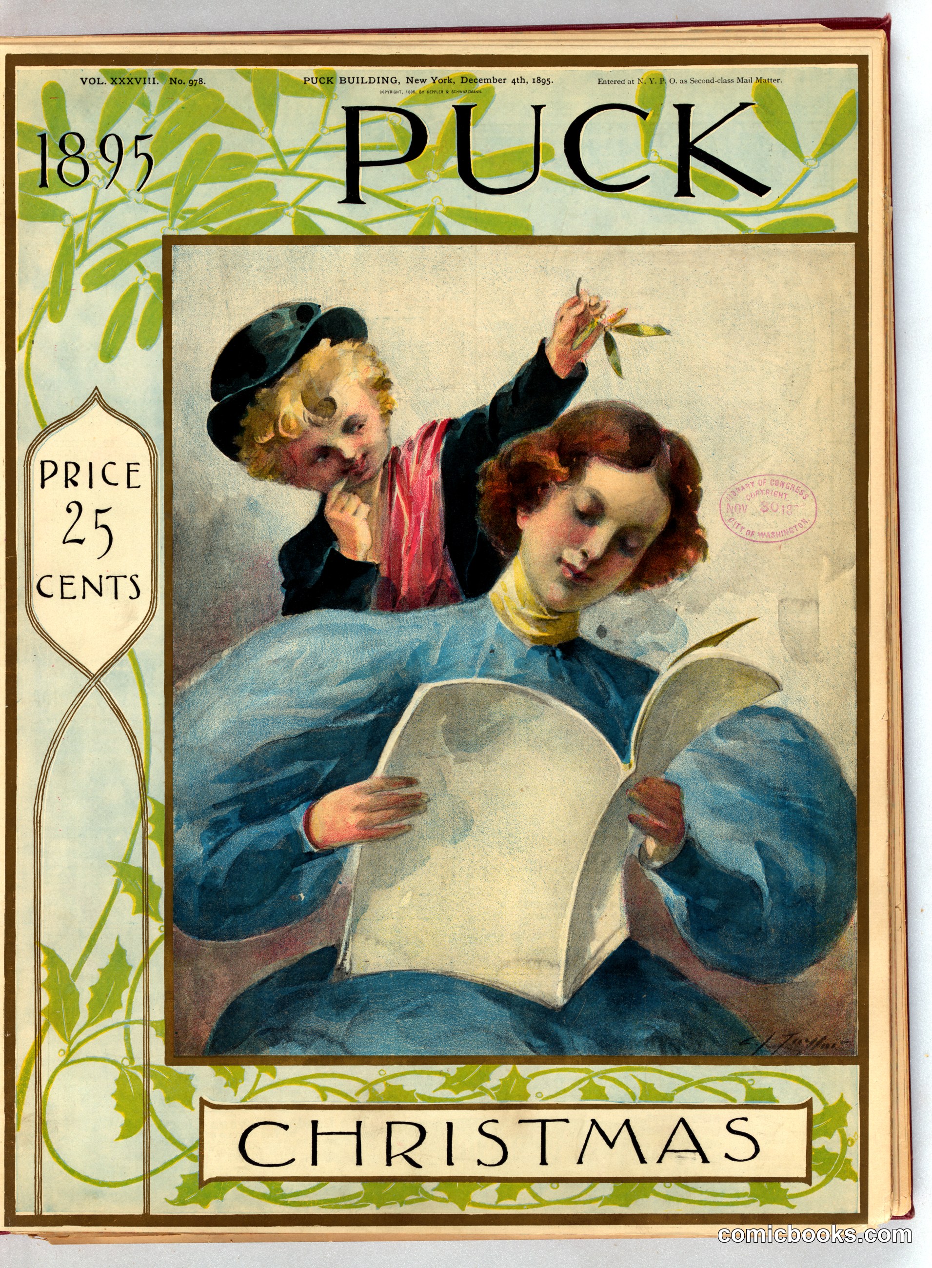1895 Puck Christmas