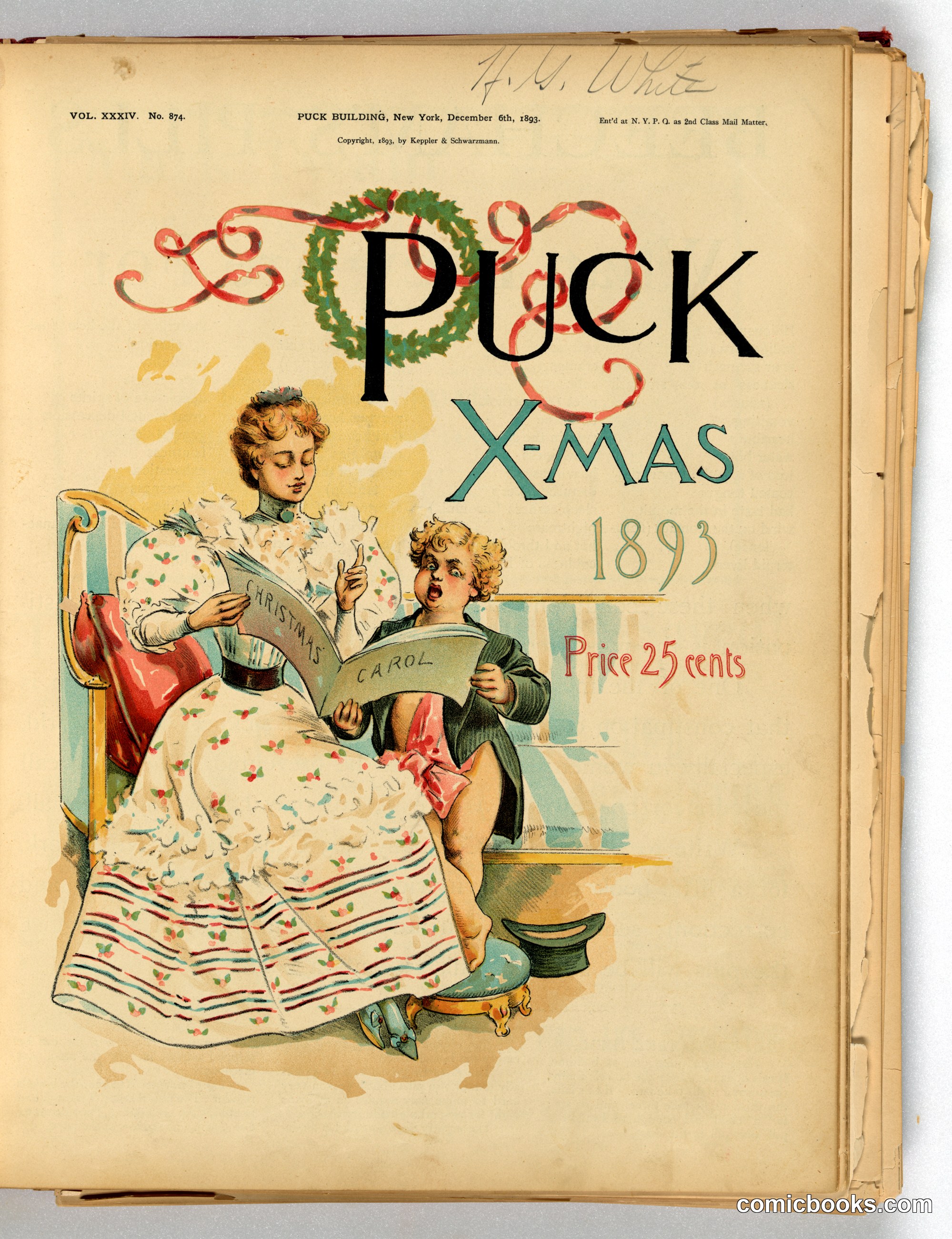 Puck X-Mas 1893