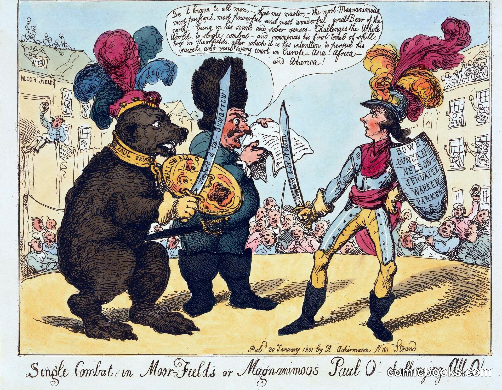 English caricature