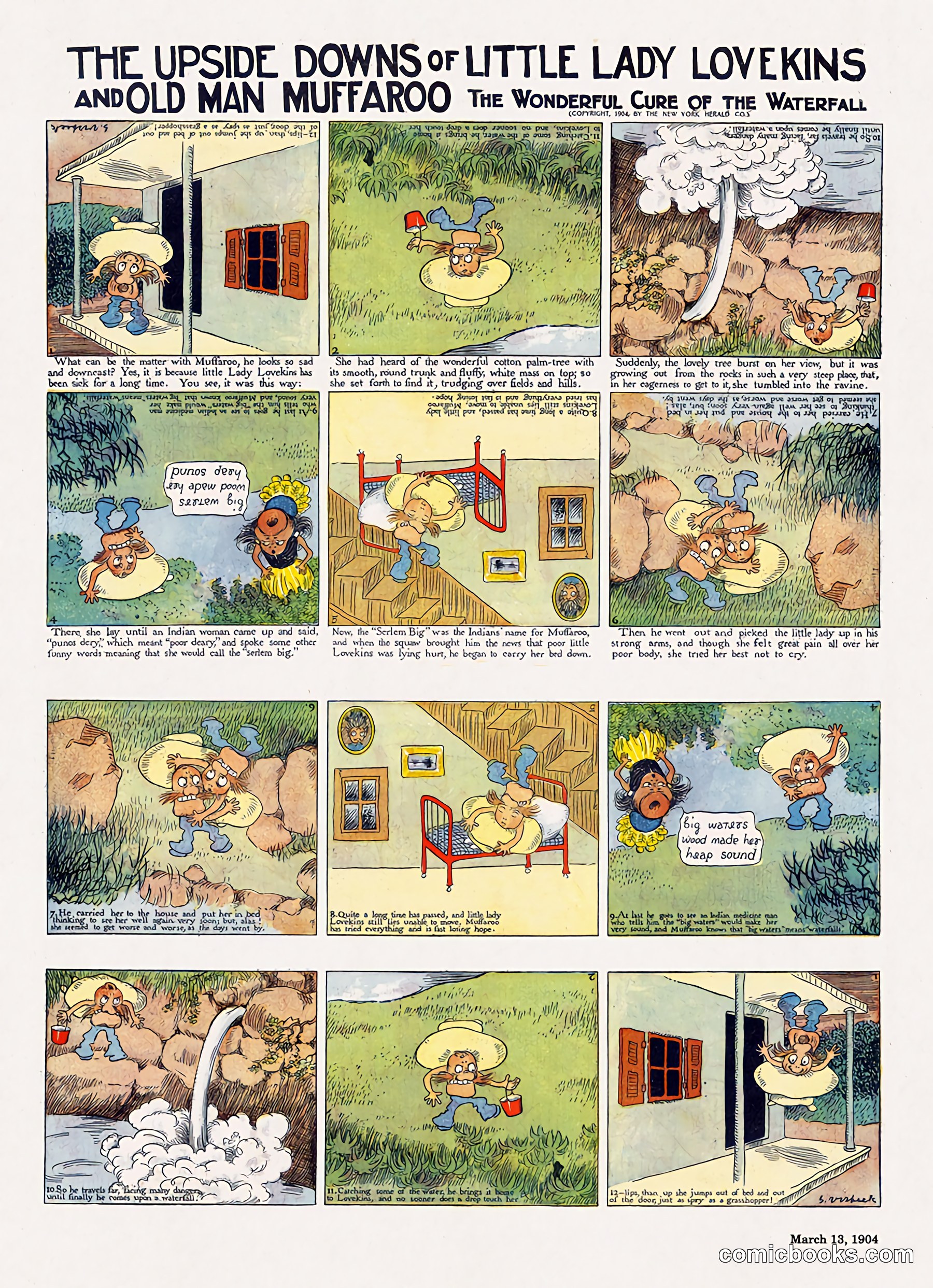 The Upside-Downs of Little Lady Lovekins