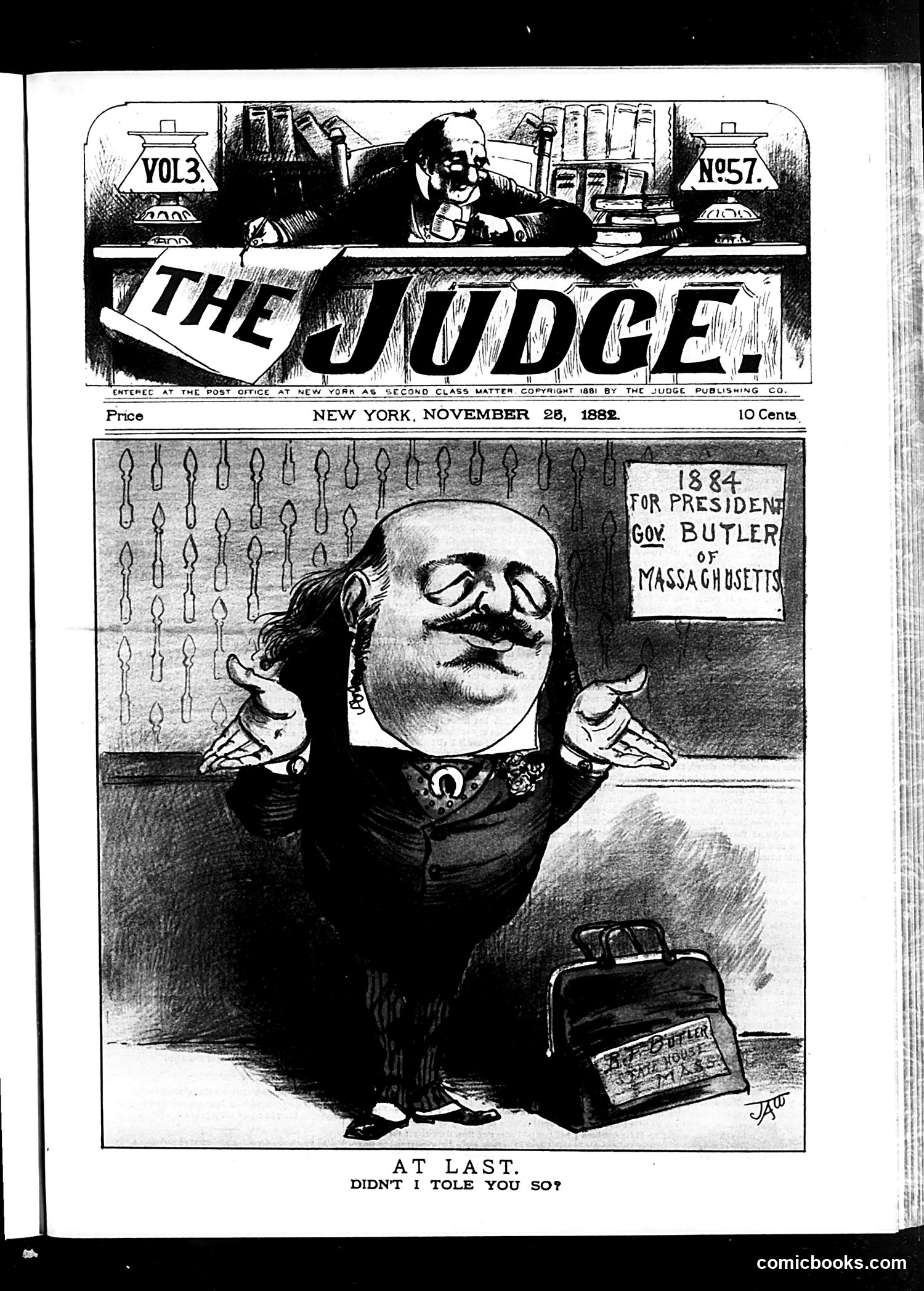 Judge — November 25, 1882 — page 1 of 16