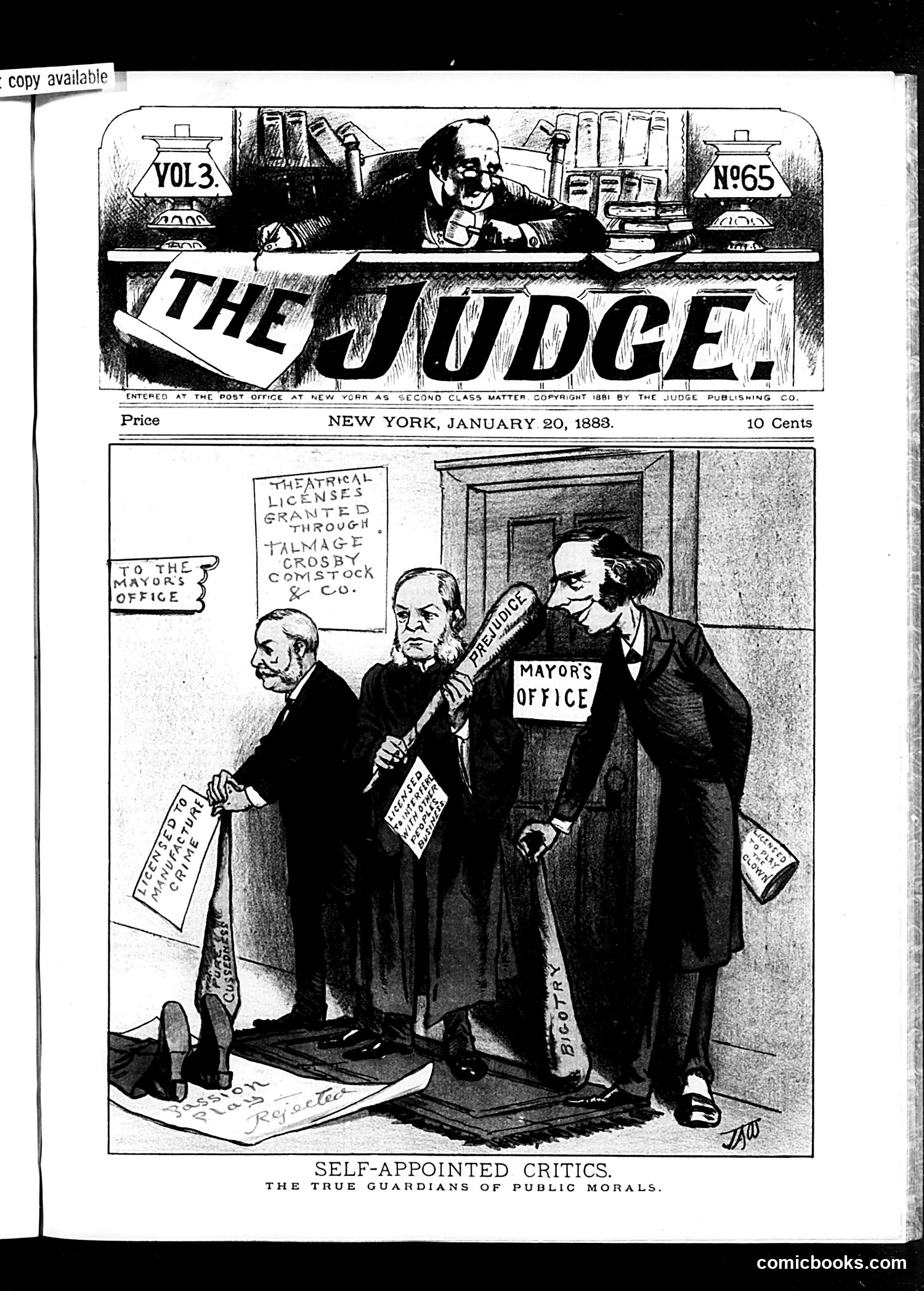 Judge — January 20, 1883 — page 1 of 16