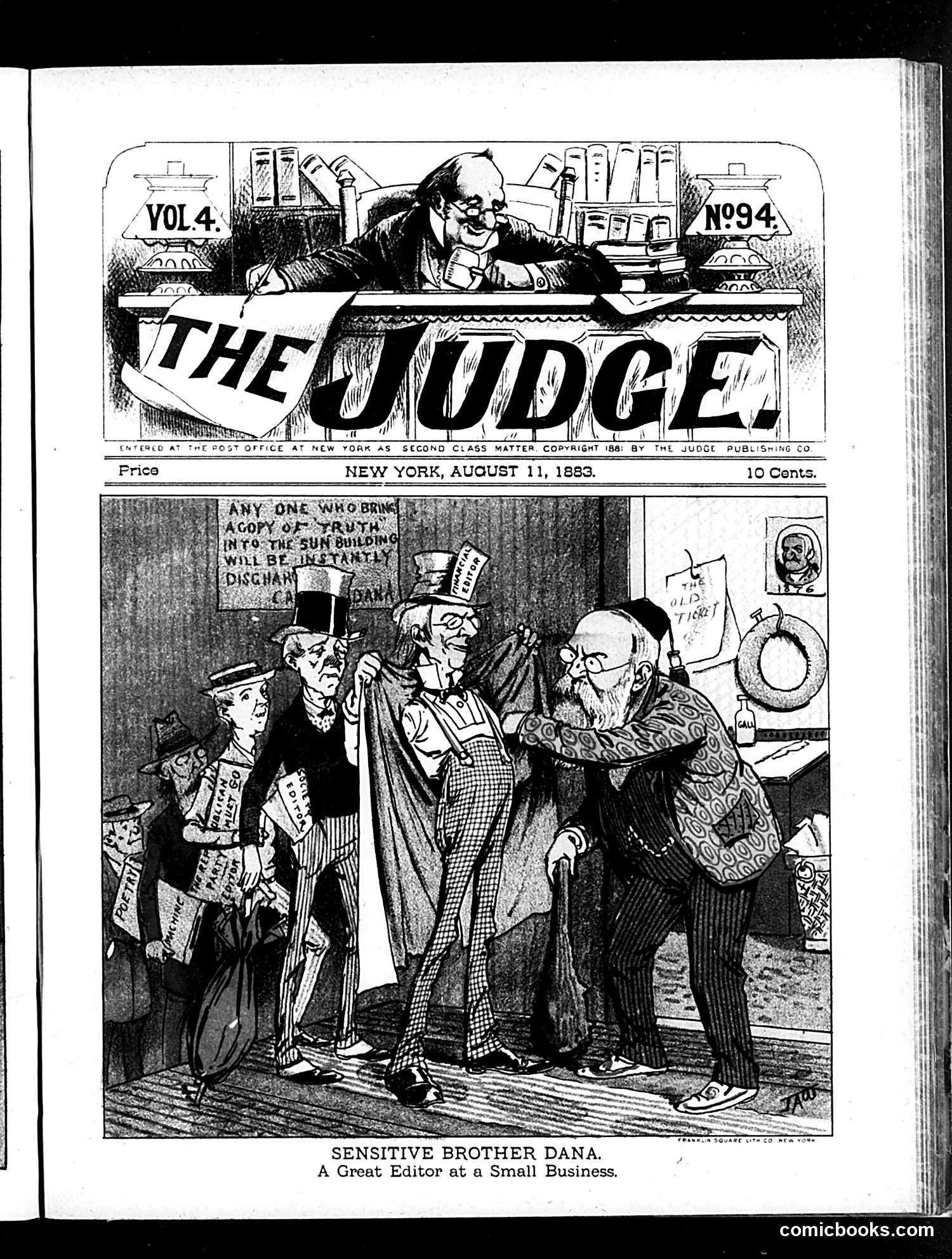 Judge — August 11, 1883 — page 1 of 16