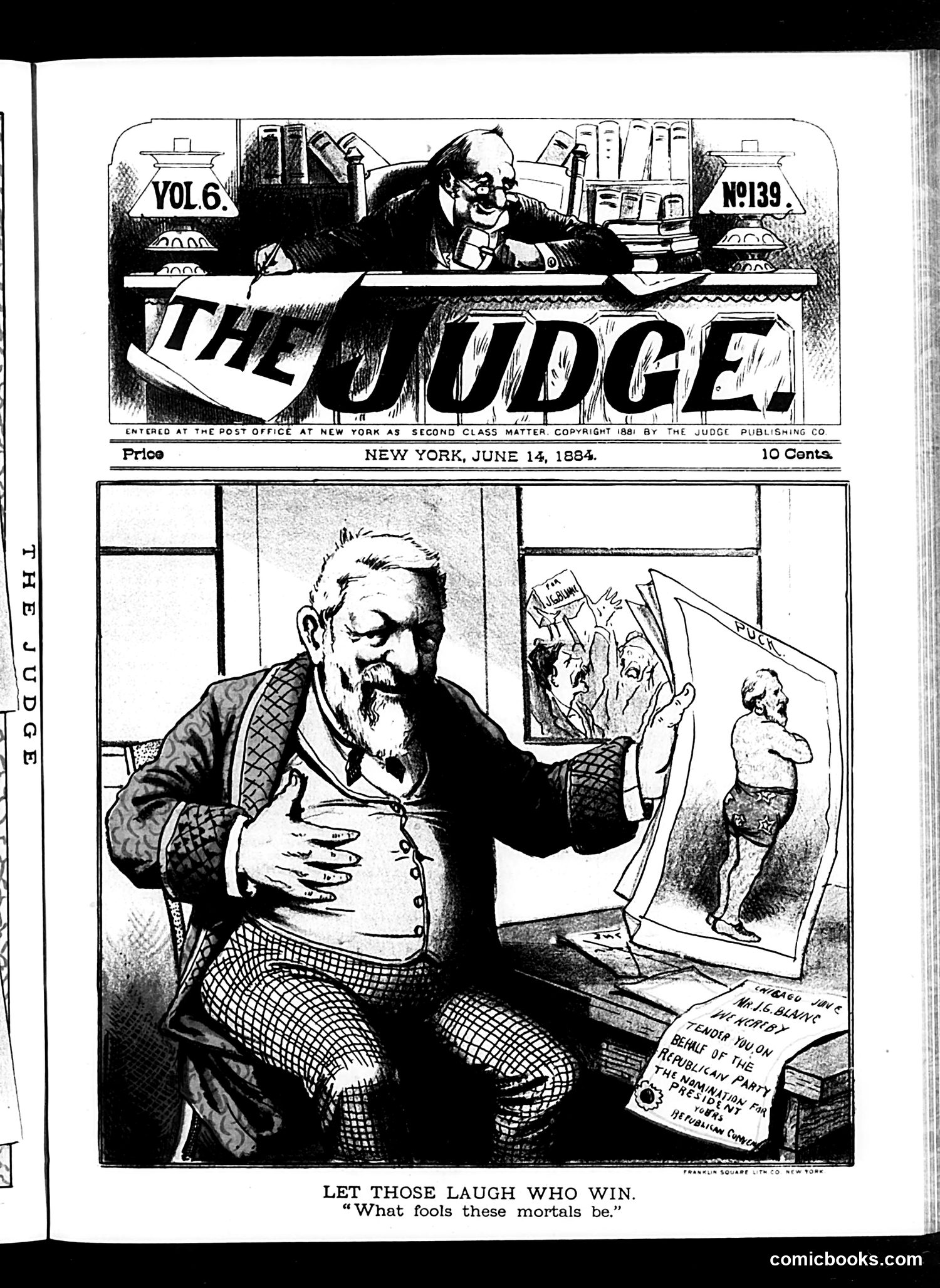 Judge — June 14, 1884 — page 1 of 16