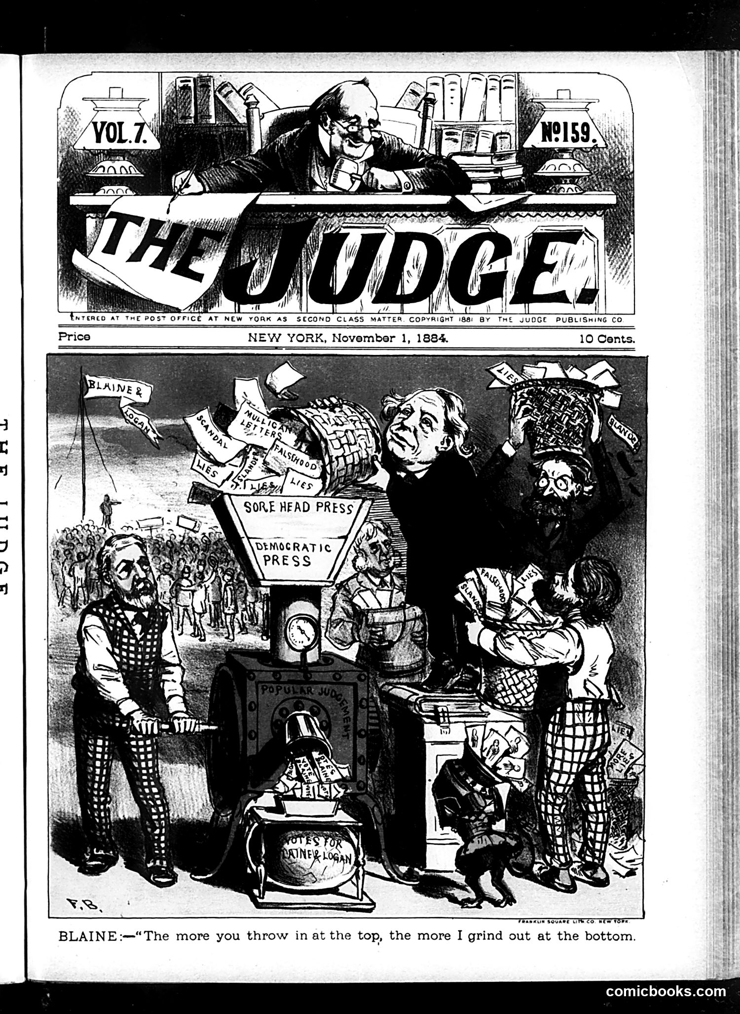 Judge — November 1, 1884 — page 1 of 16