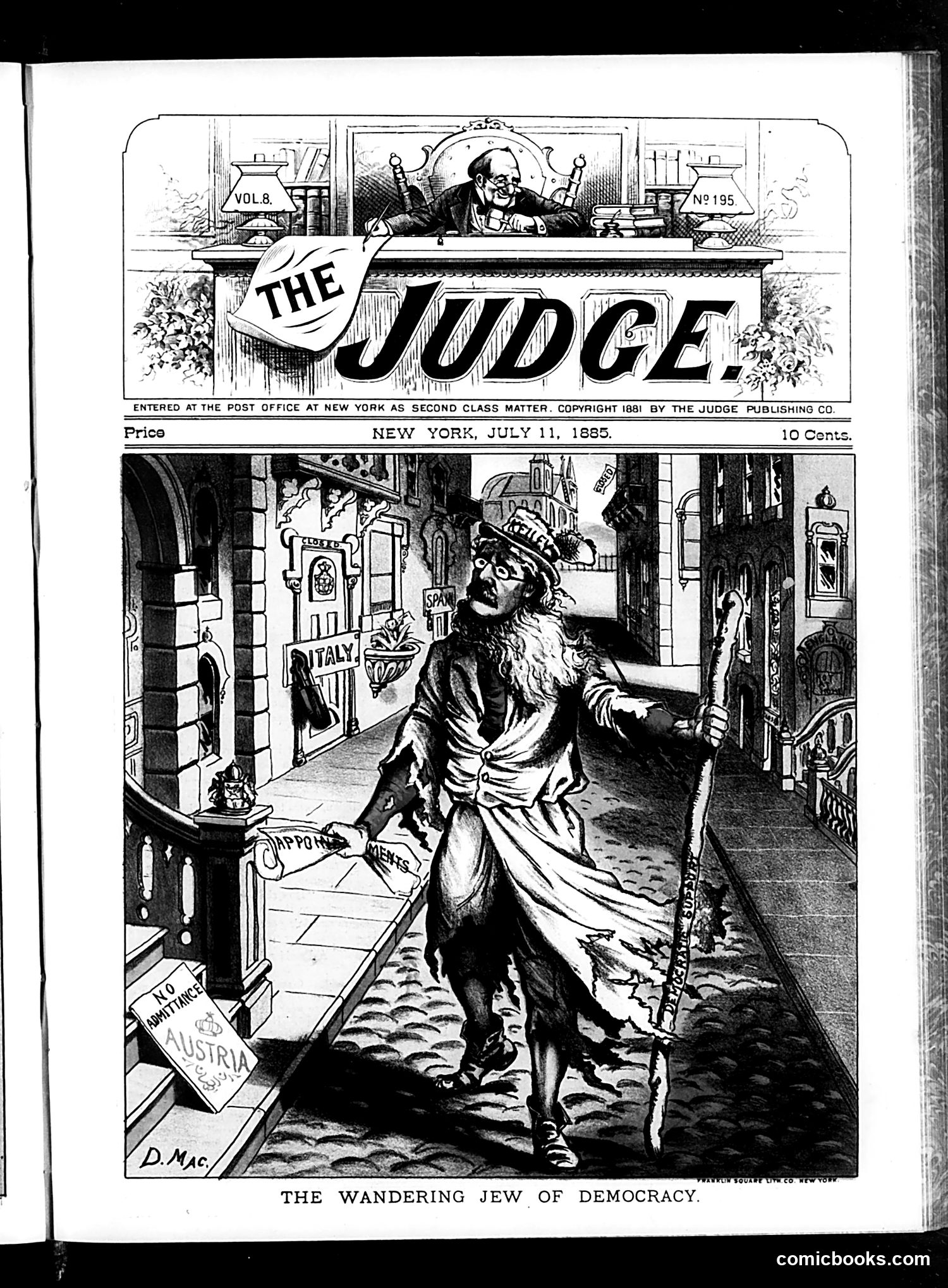 Judge — July 11, 1885 — page 1 of 16