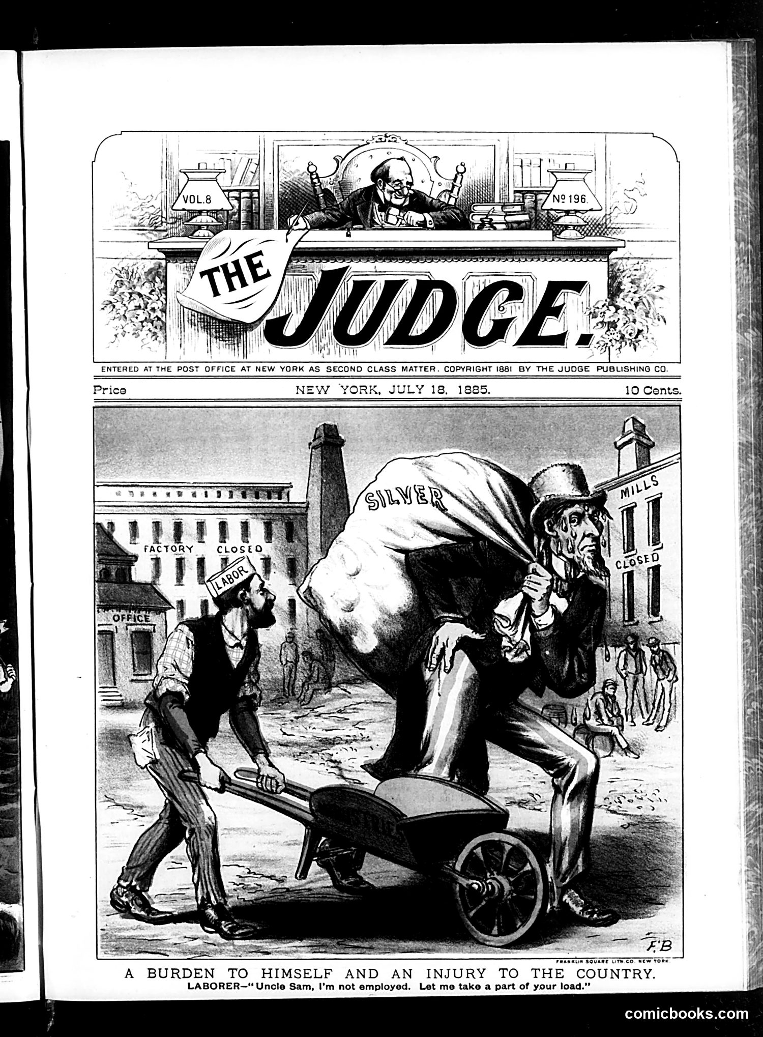 Judge — July 18, 1885 — page 1 of 16