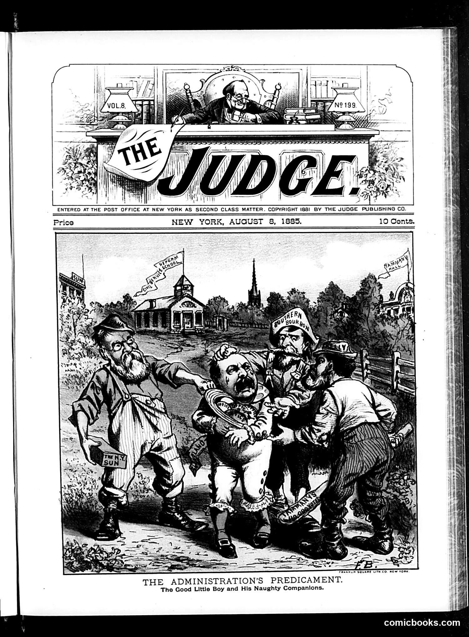 Judge — August 8, 1885 — page 1 of 16