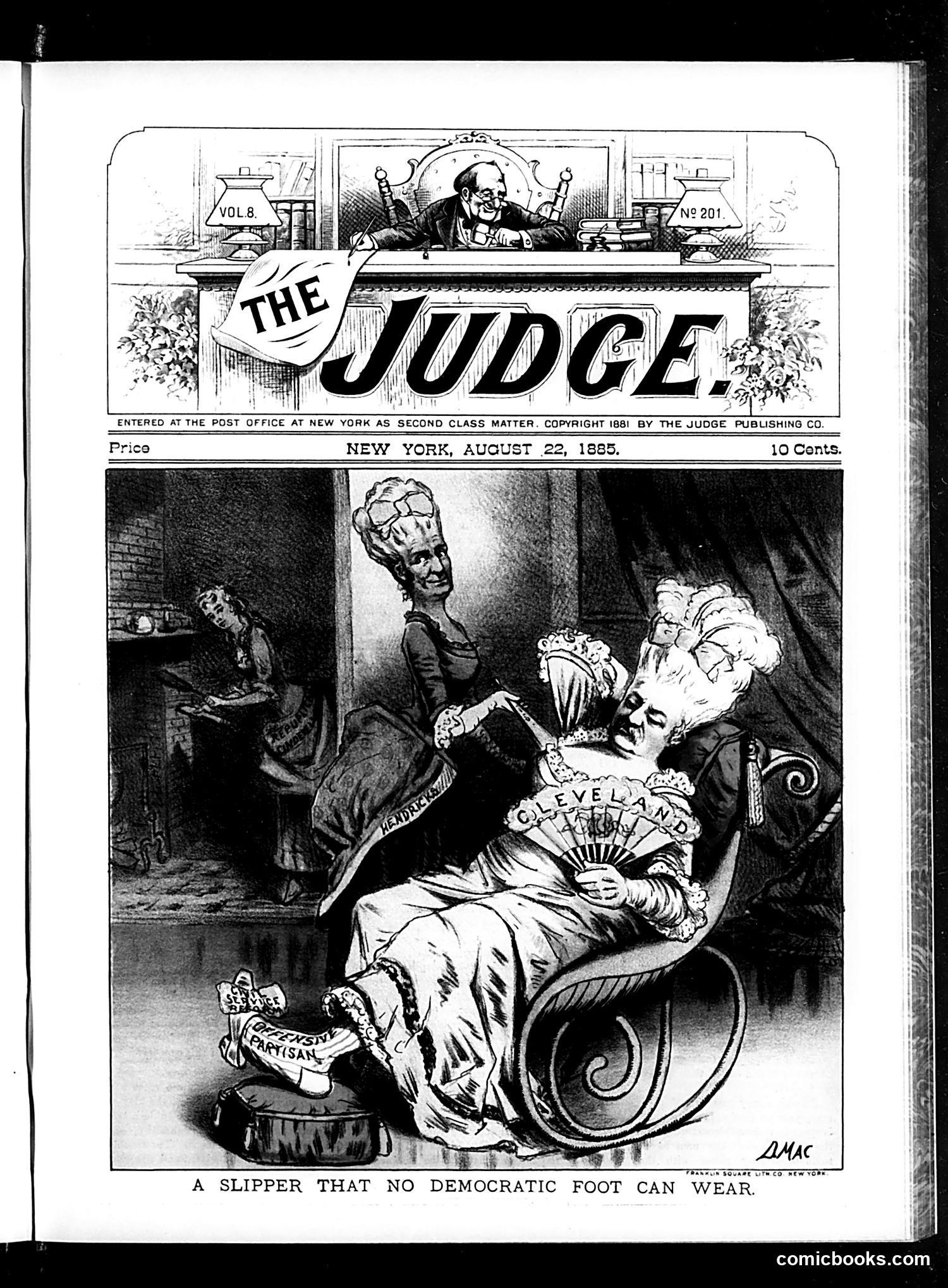 Judge — August 22, 1885 — page 1 of 16