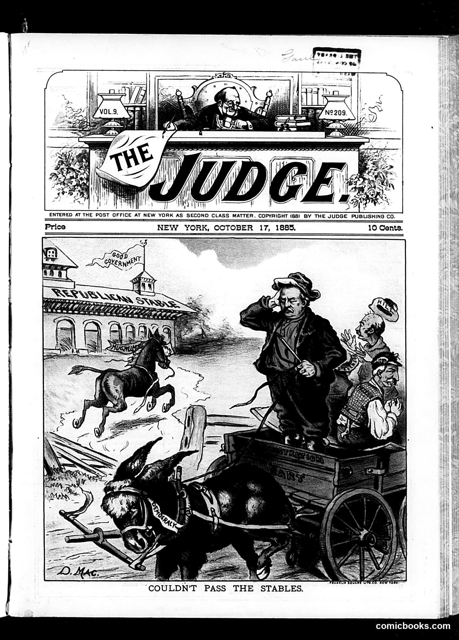 Judge — October 17, 1885 — page 1 of 16