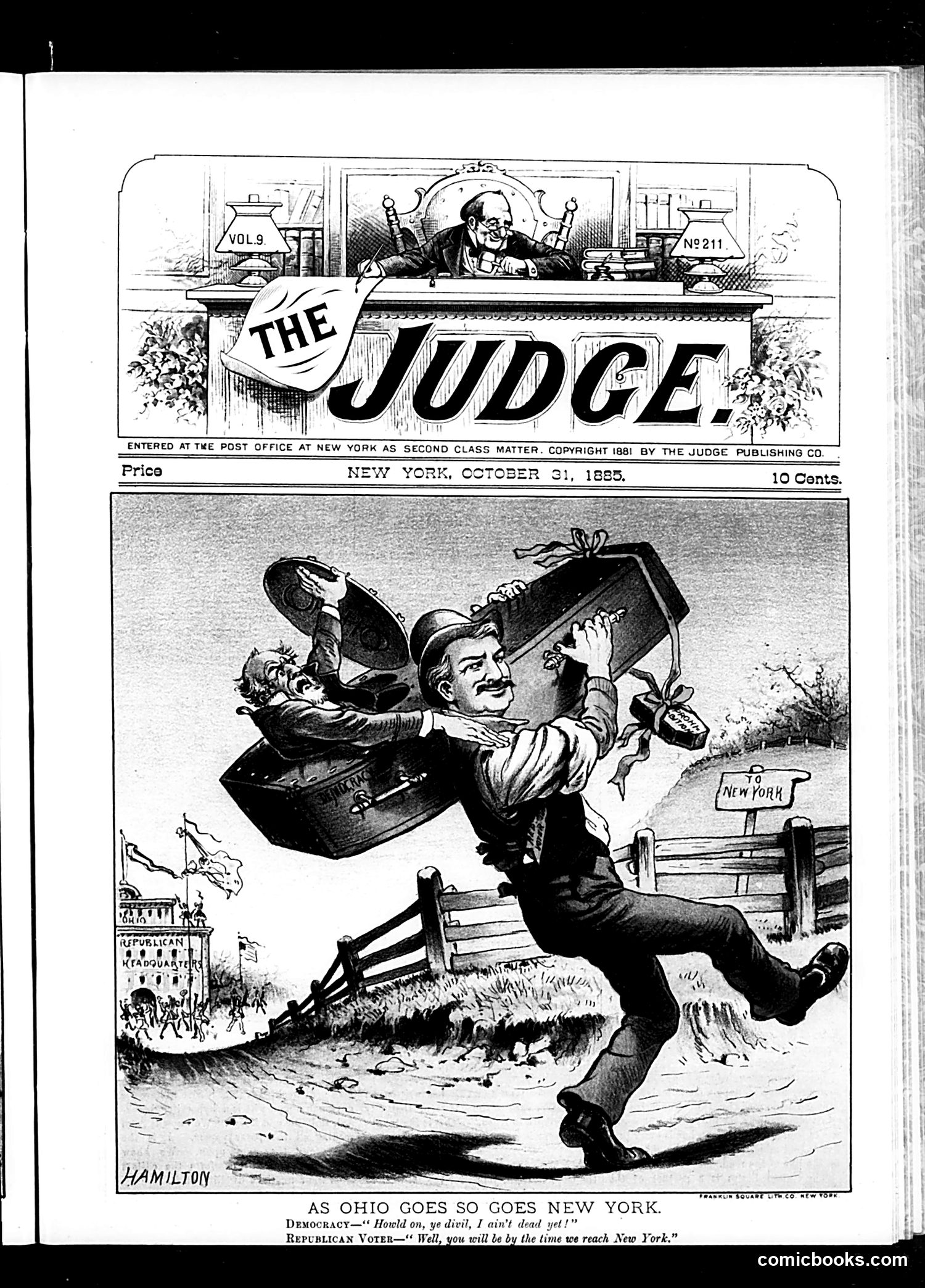 Judge — October 31, 1885 — page 1 of 16