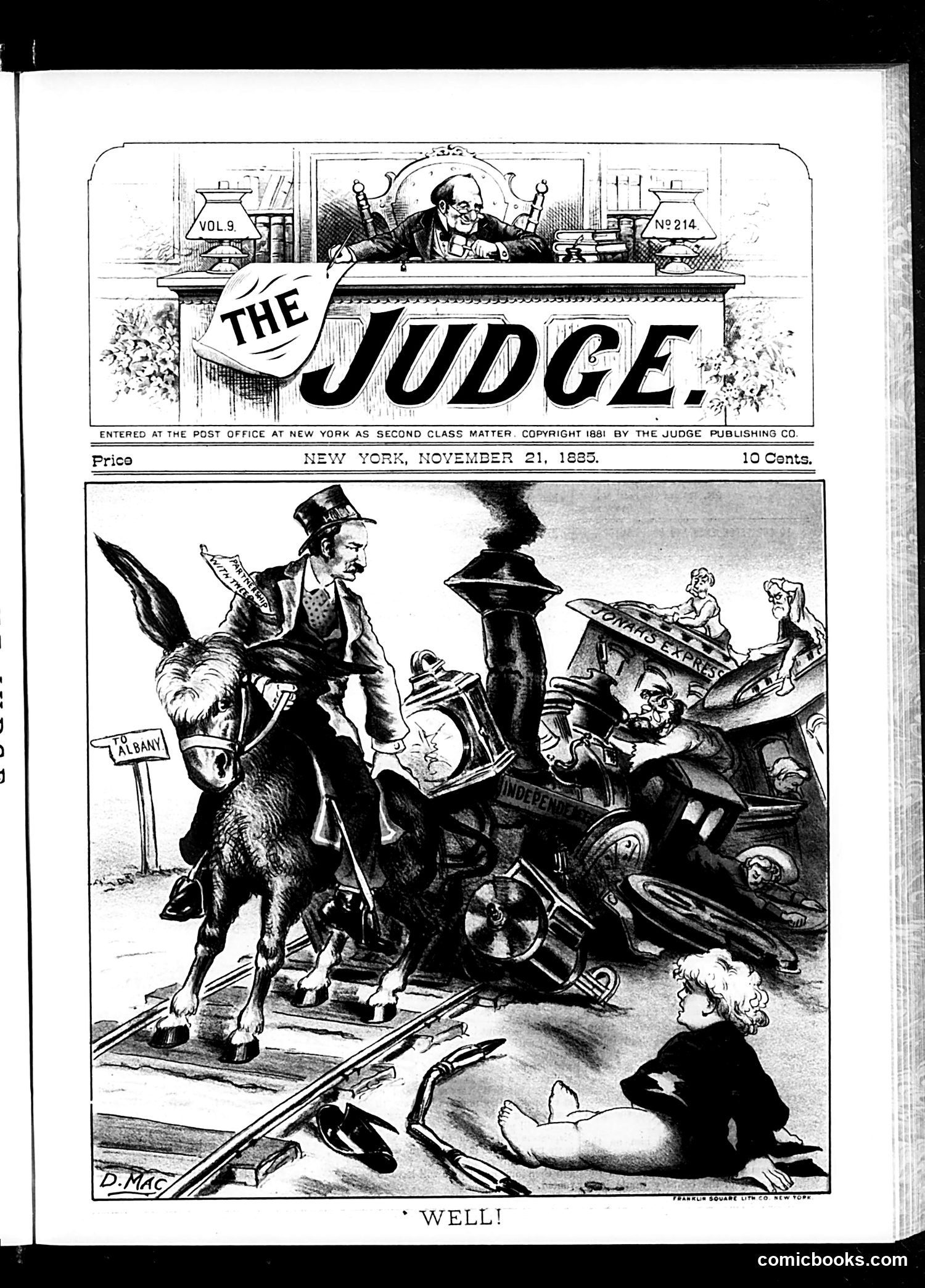 Judge — November 21, 1885 — page 1 of 16