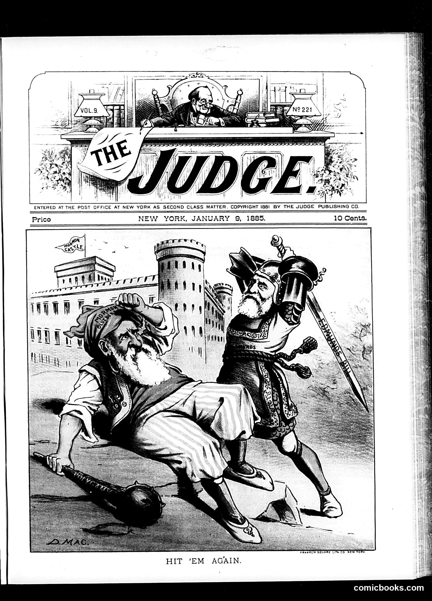 Judge — January 9, 1886 — page 1 of 16