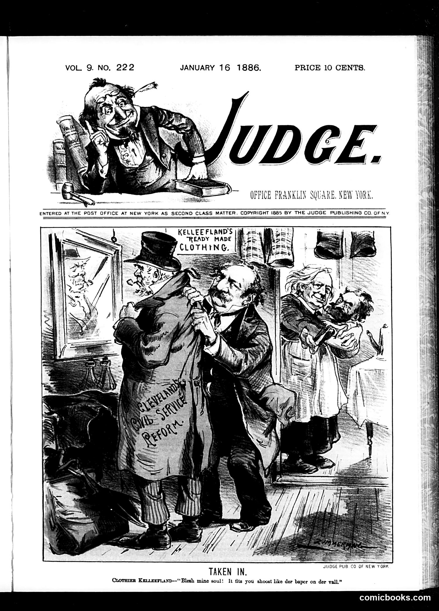 Judge — January 16, 1886 — page 1 of 16