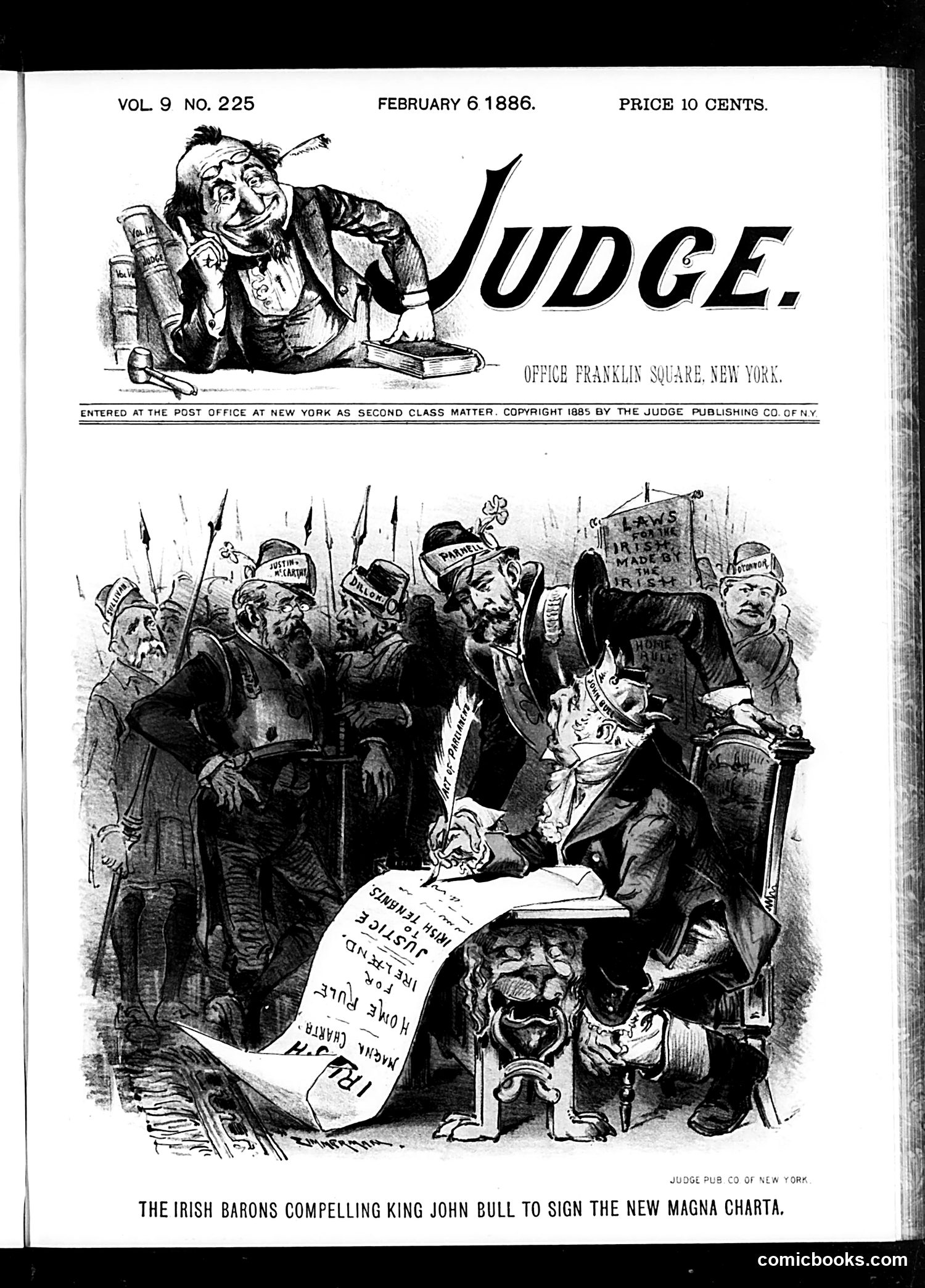 Judge — February 6, 1886 — page 1 of 16