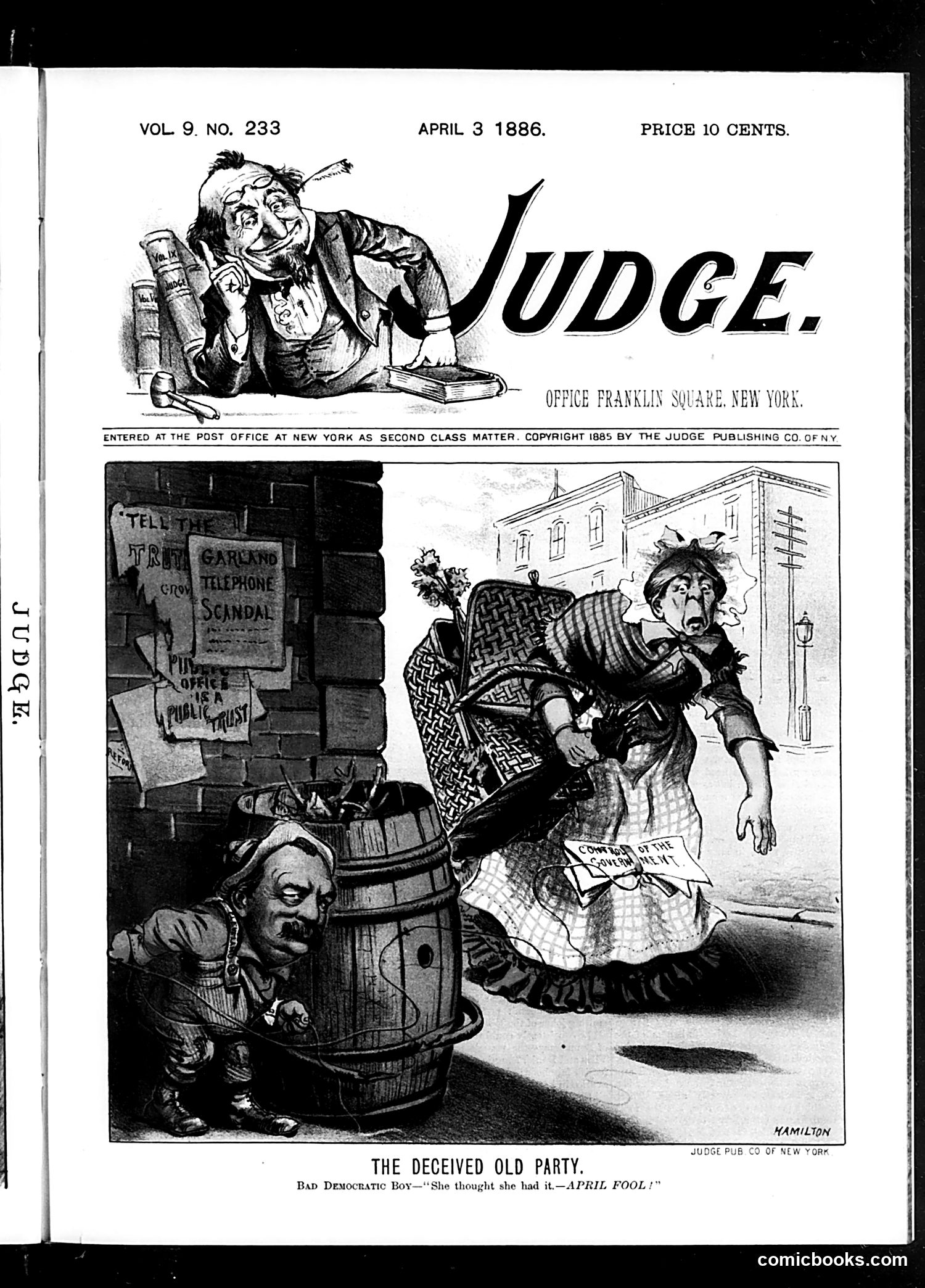 Judge — April 3, 1886 — page 1 of 16
