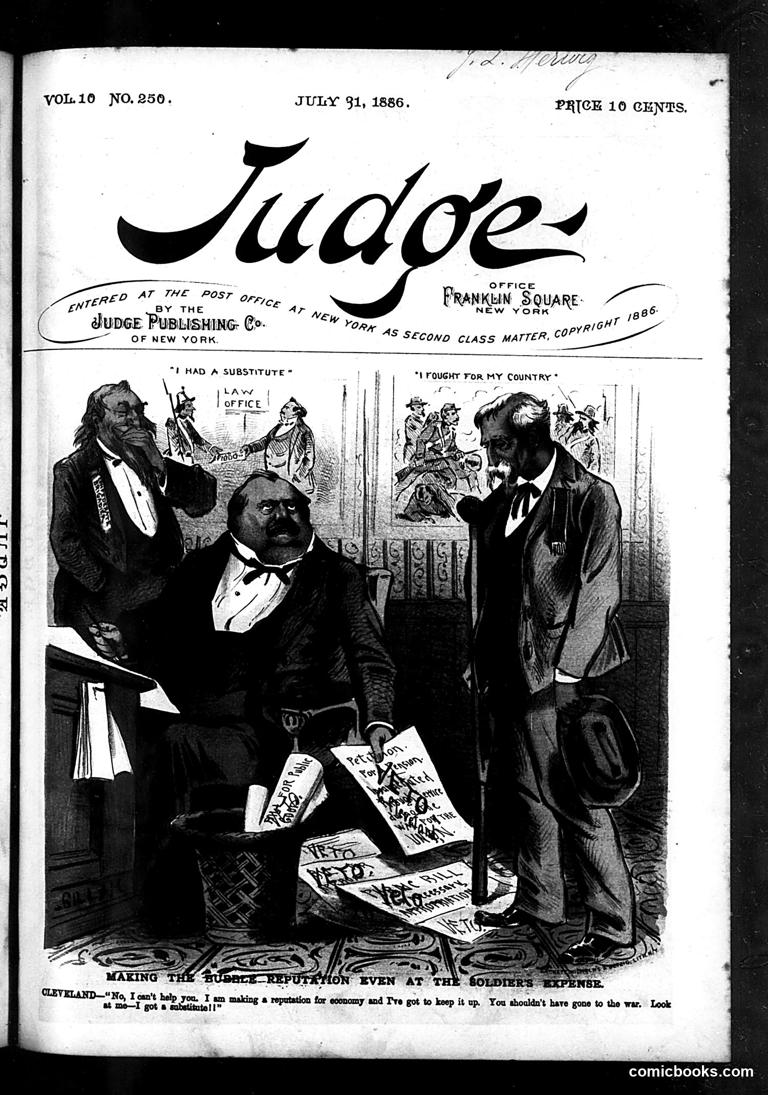 Judge — July 31, 1886 — page 1 of 16