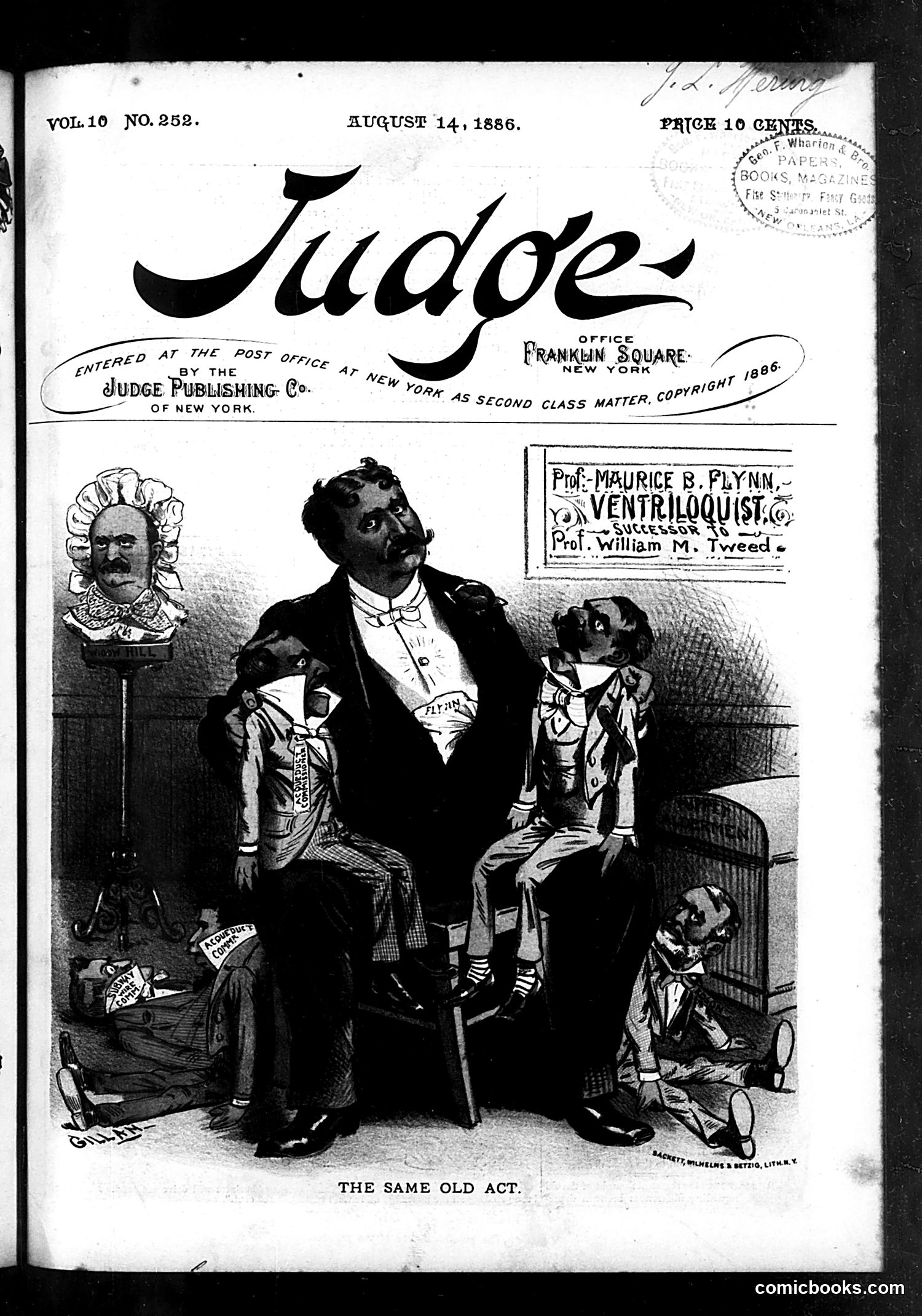Judge — August 14, 1886 — page 1 of 16
