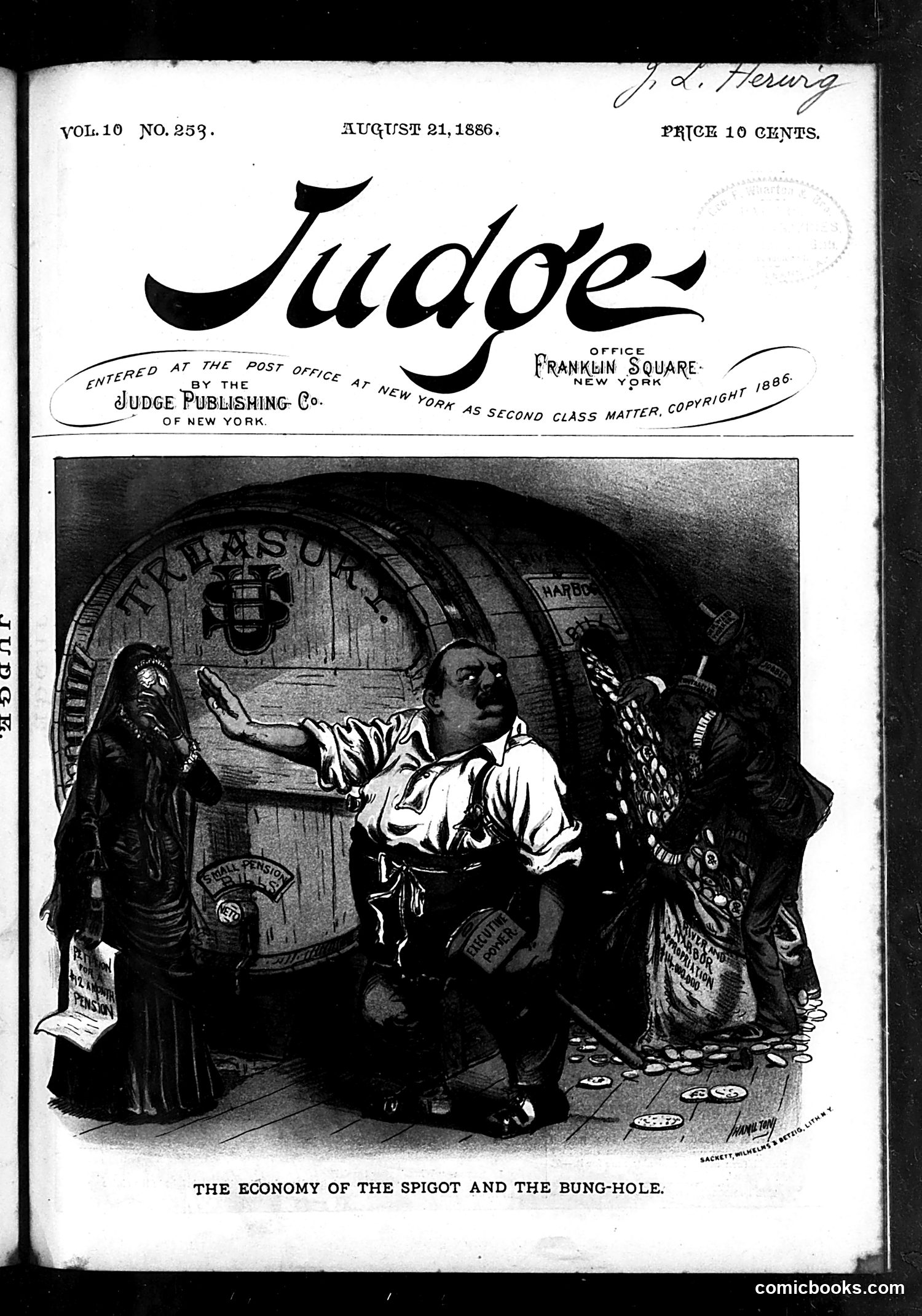 Judge — August 21, 1886 — page 1 of 16