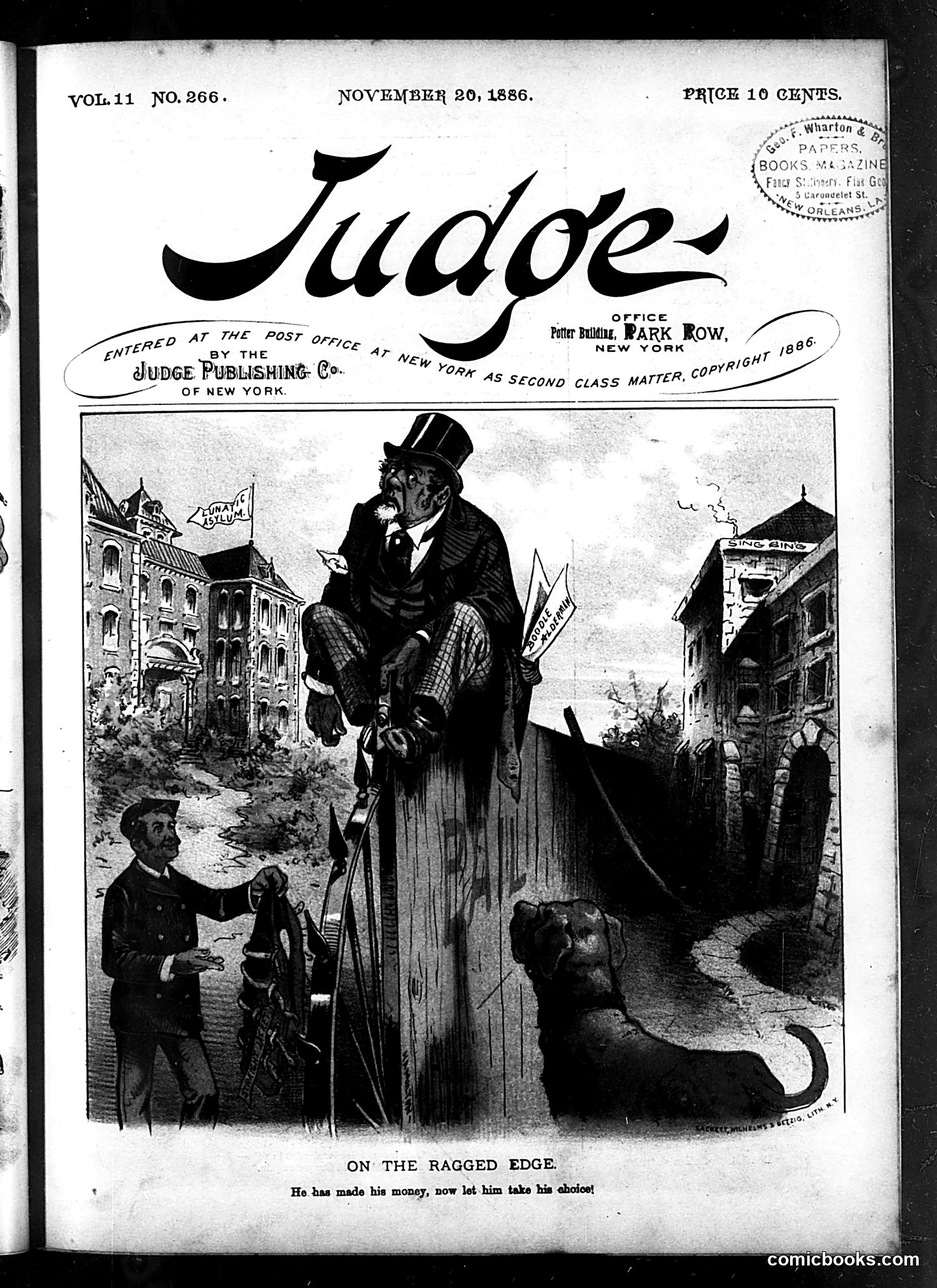 Judge — November 20, 1886 — page 1 of 16