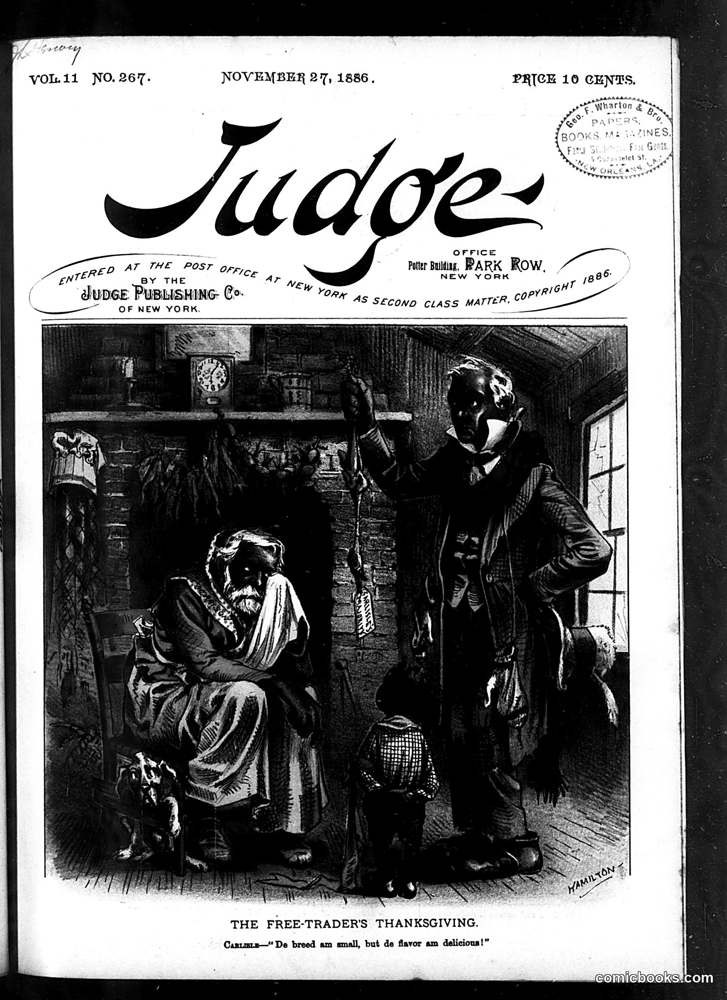 Judge — November 27, 1886 — page 1 of 16