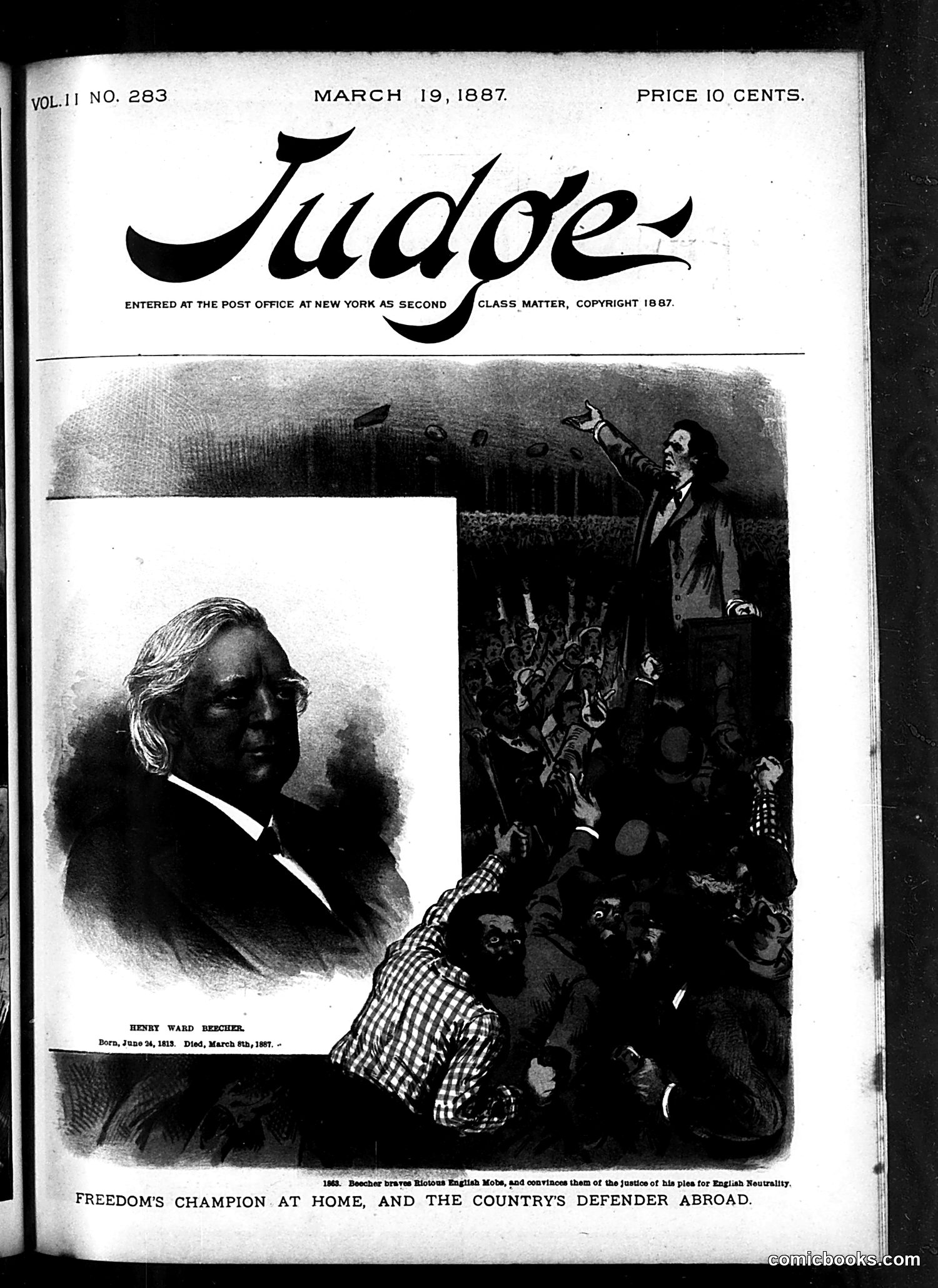 Judge — March 19, 1887 — page 1 of 16