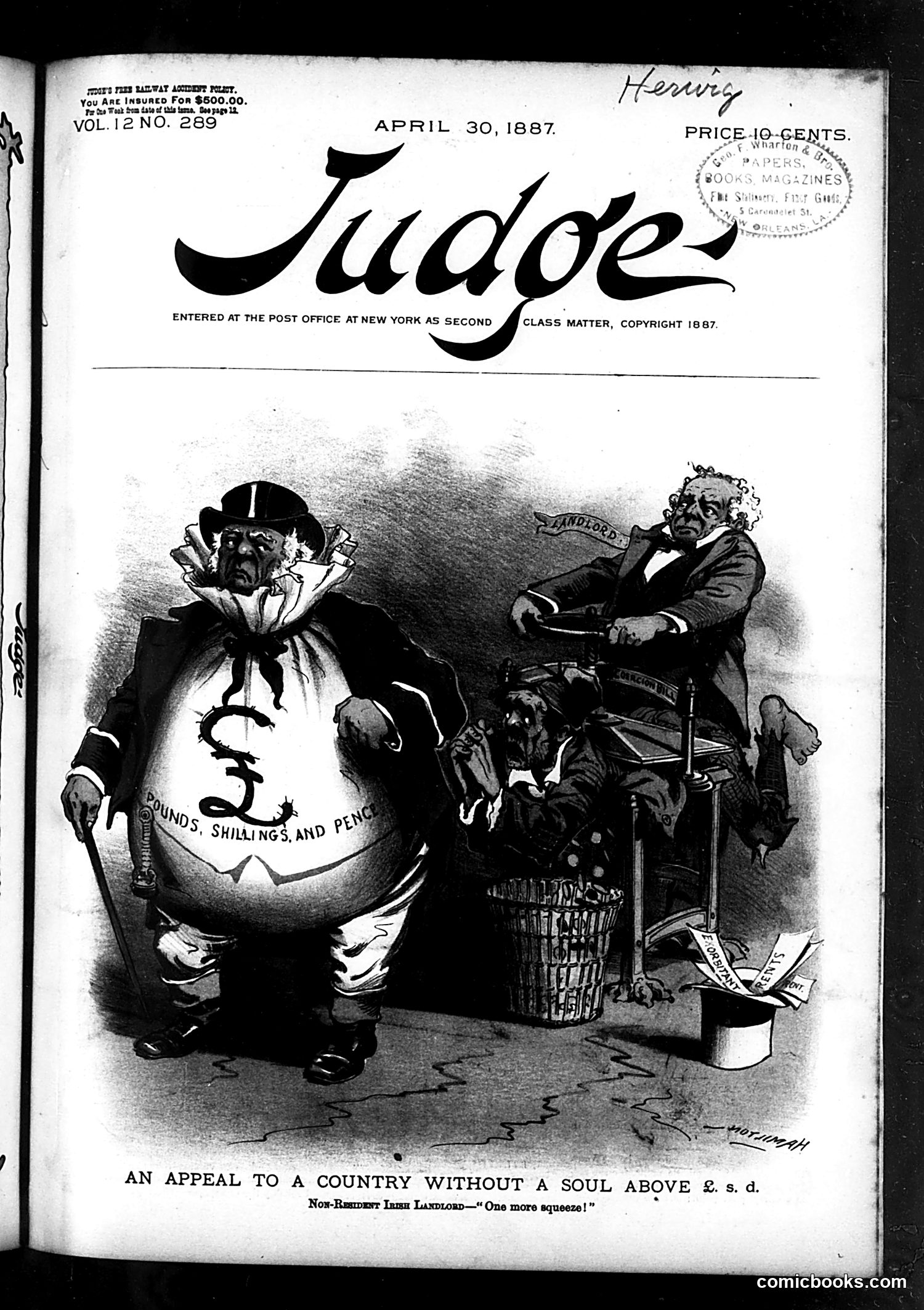 Judge — April 30, 1887 — page 1 of 16