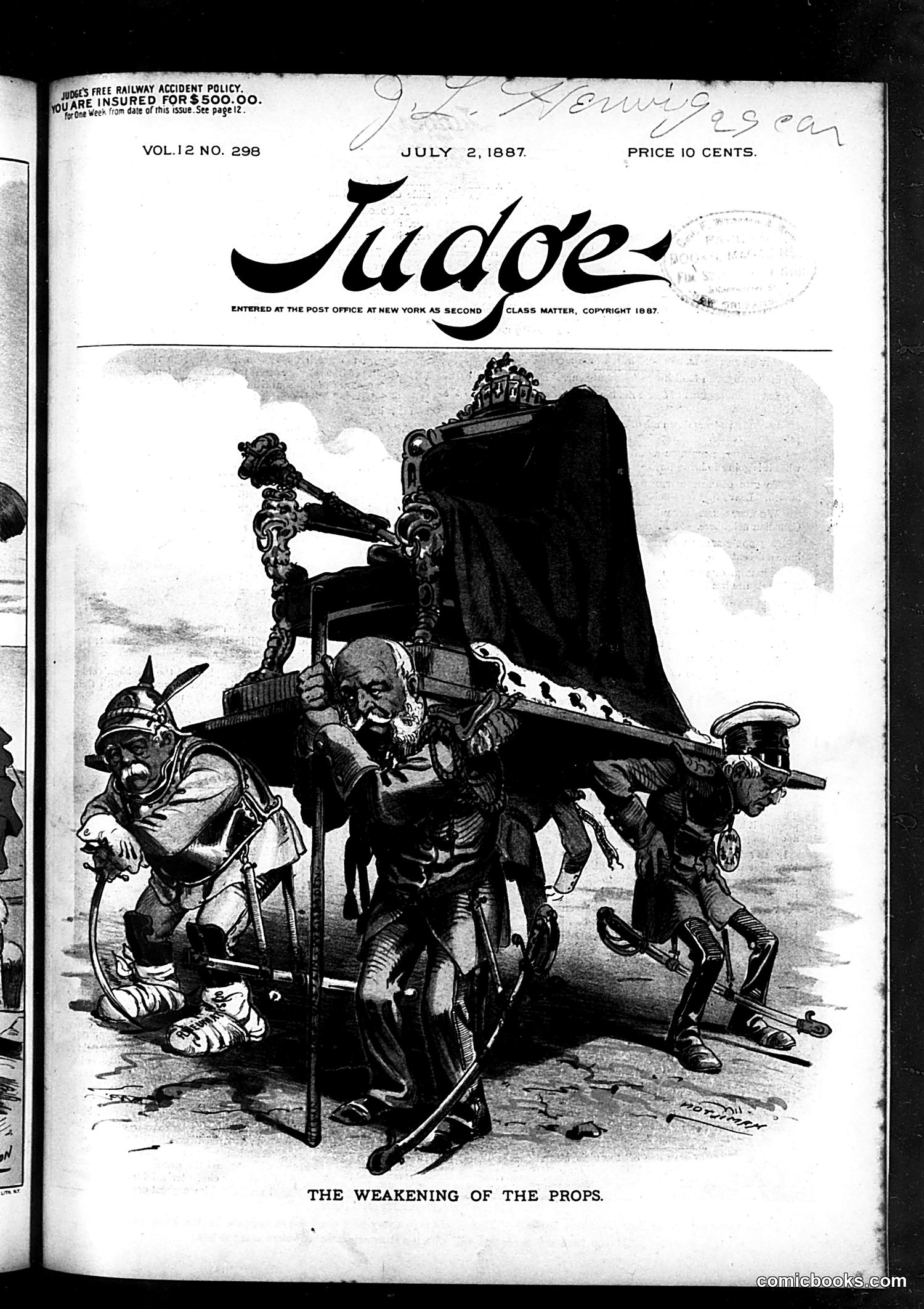 Judge — July 2, 1887 — page 1 of 16