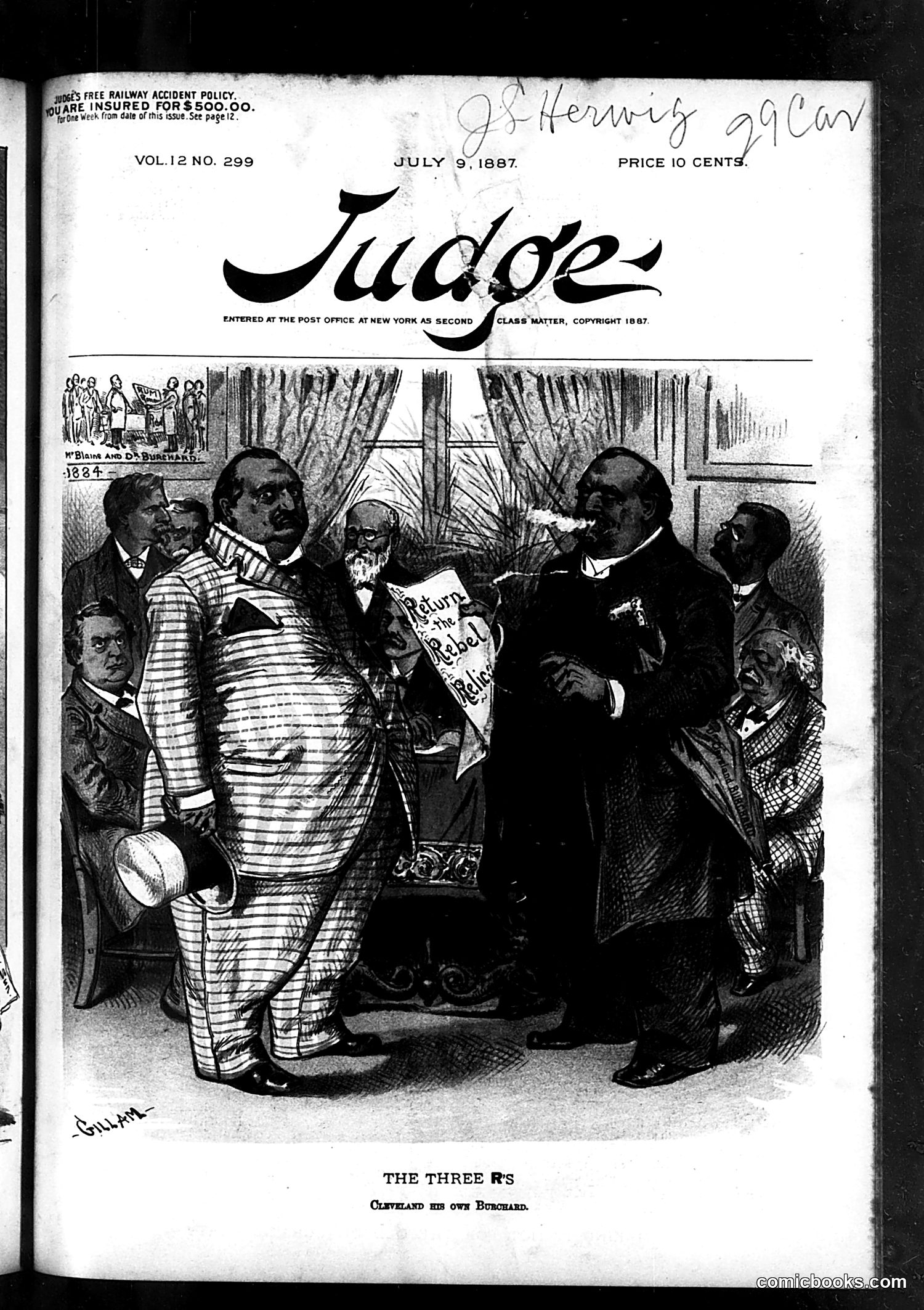 Judge — July 9, 1887 — page 1 of 16