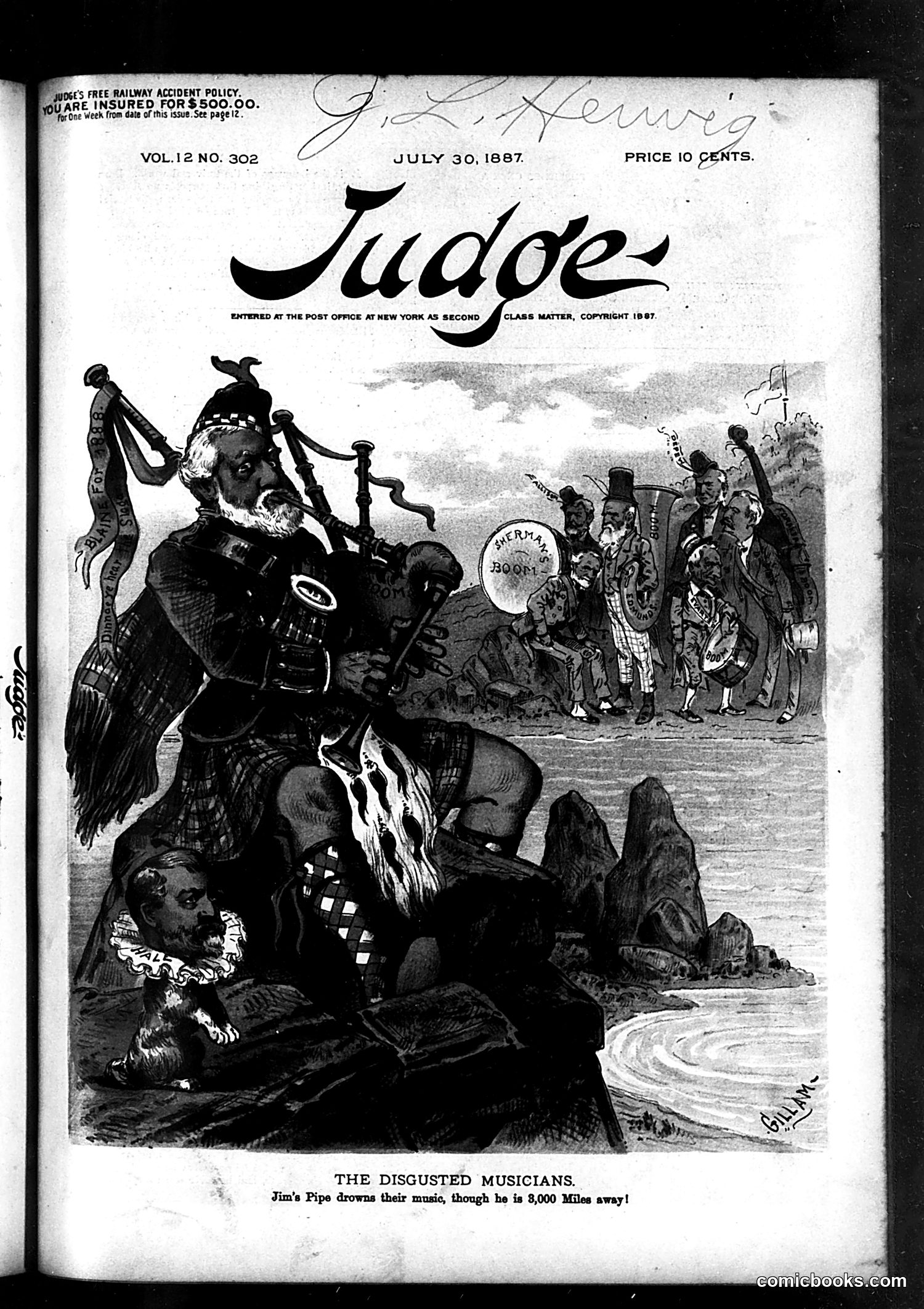 Judge — July 30, 1887 — page 1 of 16