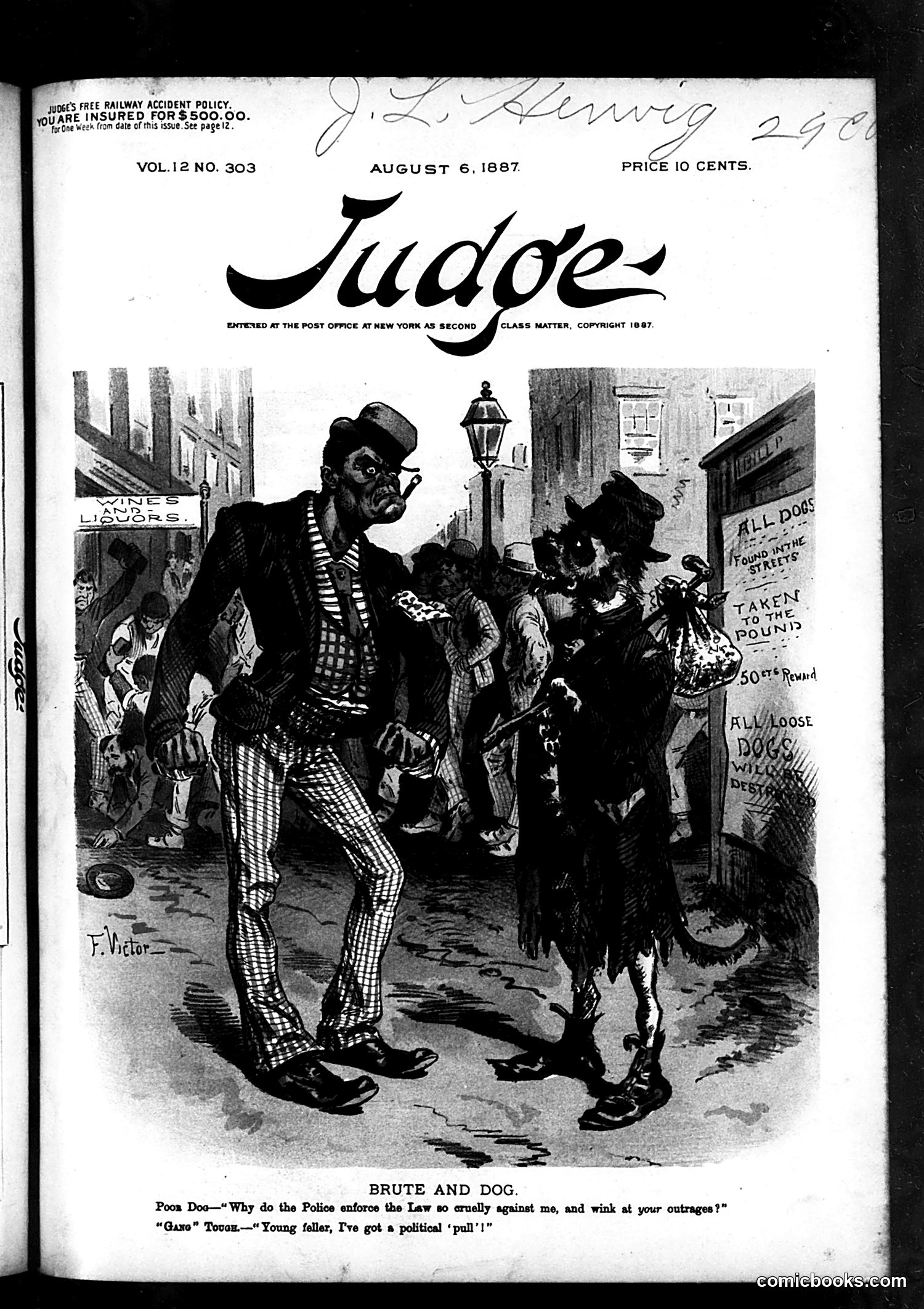 Judge — August 6, 1887 — page 1 of 16