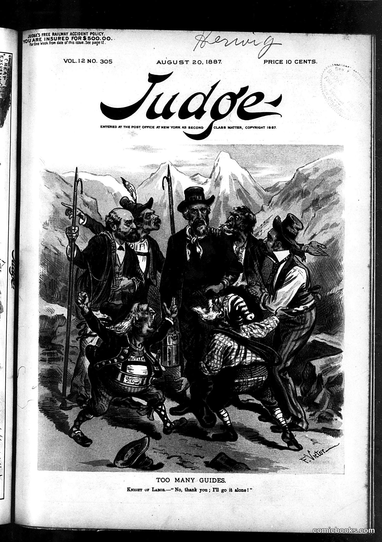 Judge — August 20, 1887 — page 1 of 16