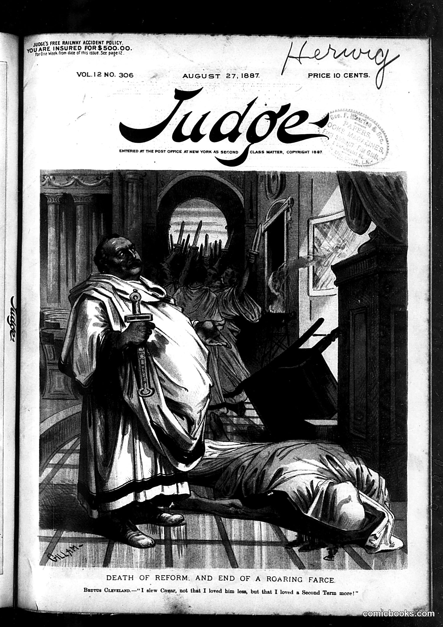 Judge — August 27, 1887 — page 1 of 16