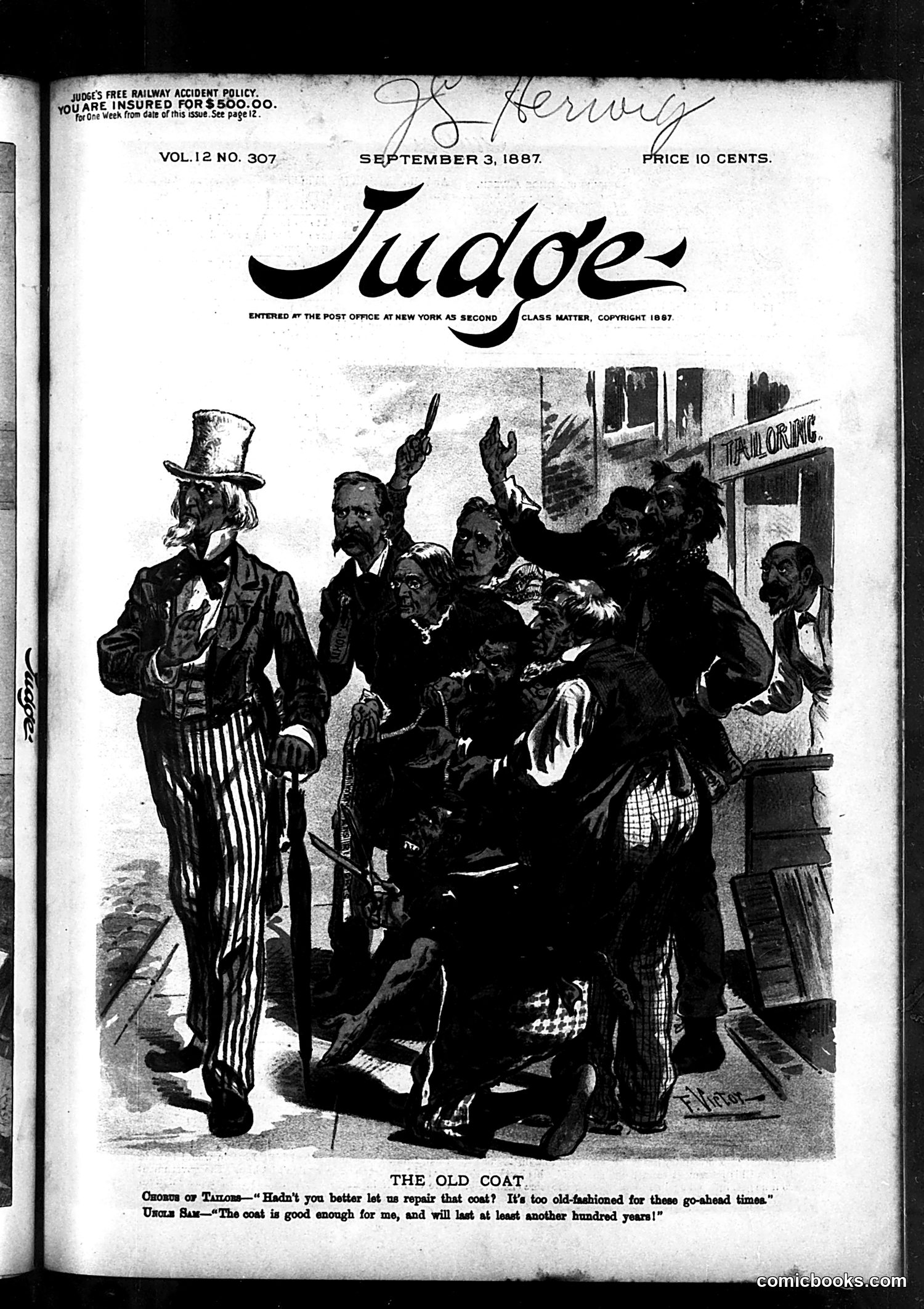Judge — September 3, 1887 — page 1 of 16