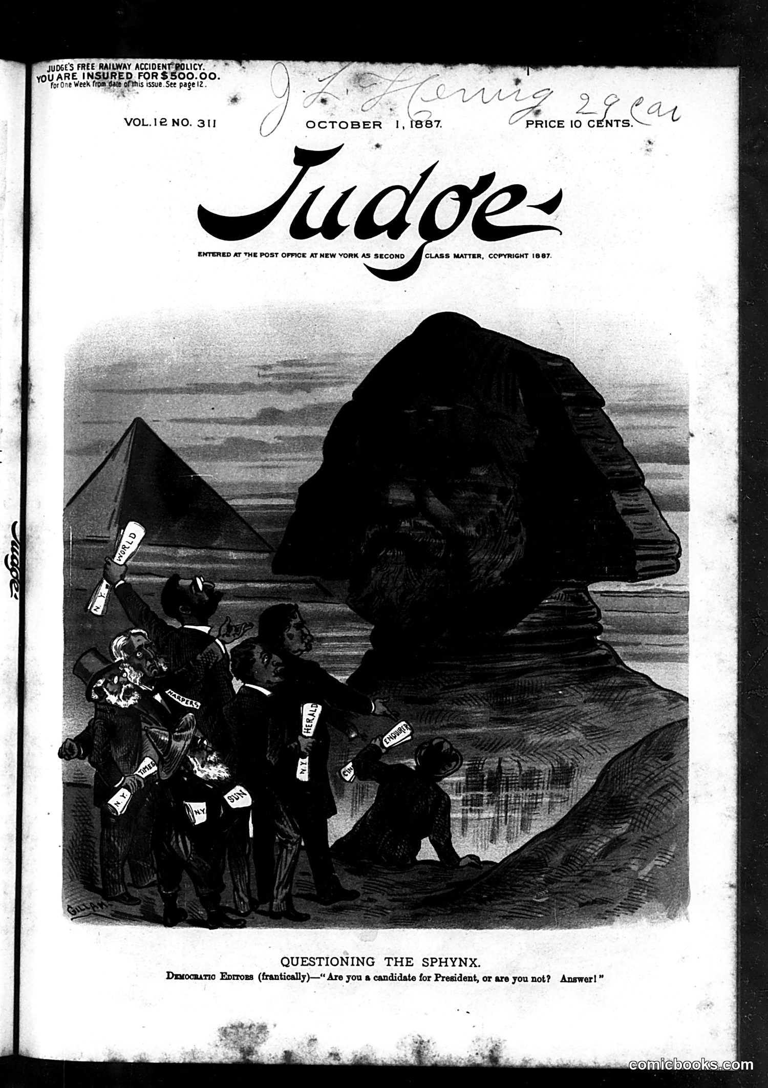Judge — October 1, 1887 — page 1 of 16