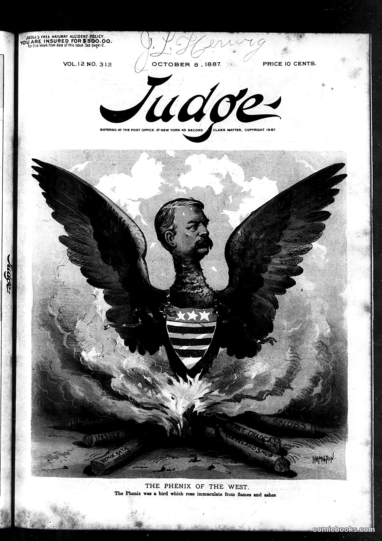Judge — October 8, 1887 — page 1 of 17