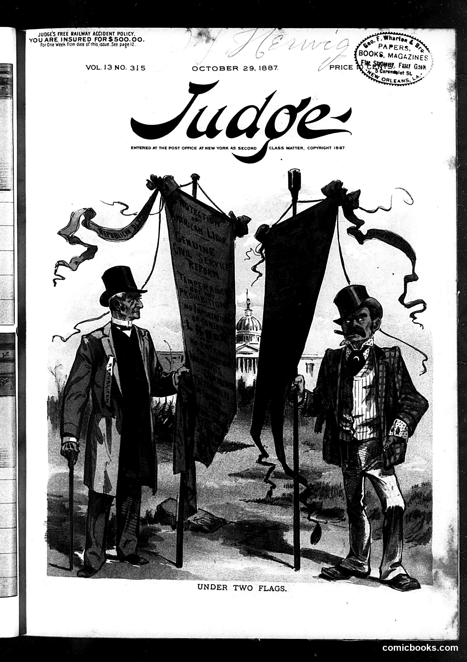 Judge — October 29, 1887 — page 1 of 16