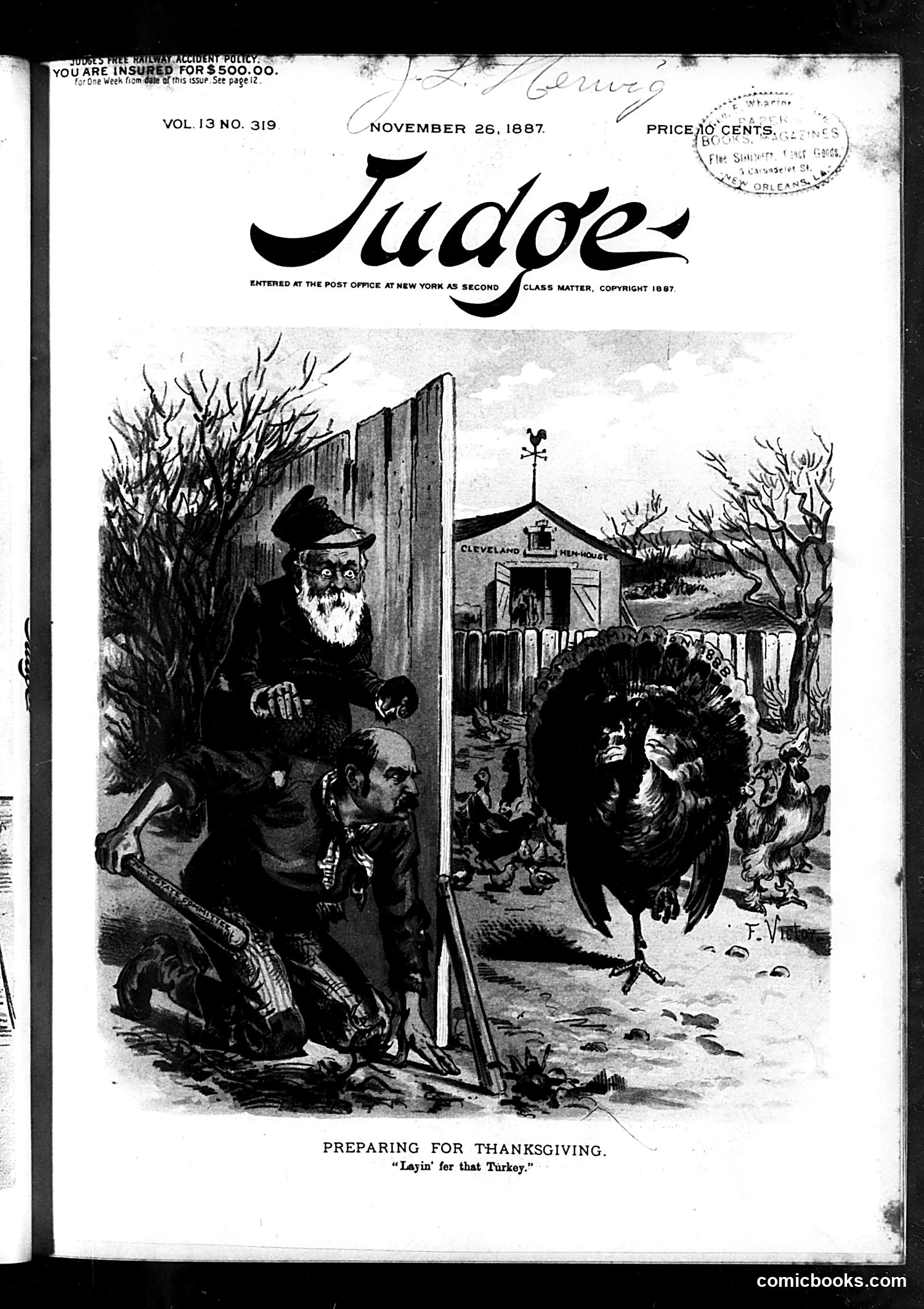 Judge — November 26, 1887 — page 1 of 16
