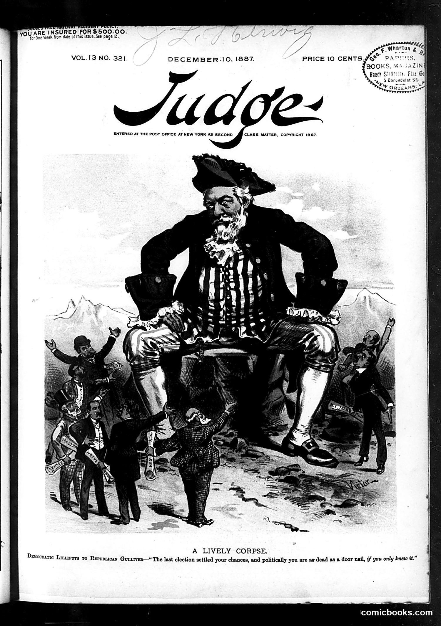 Judge — December 10, 1887 — page 1 of 16