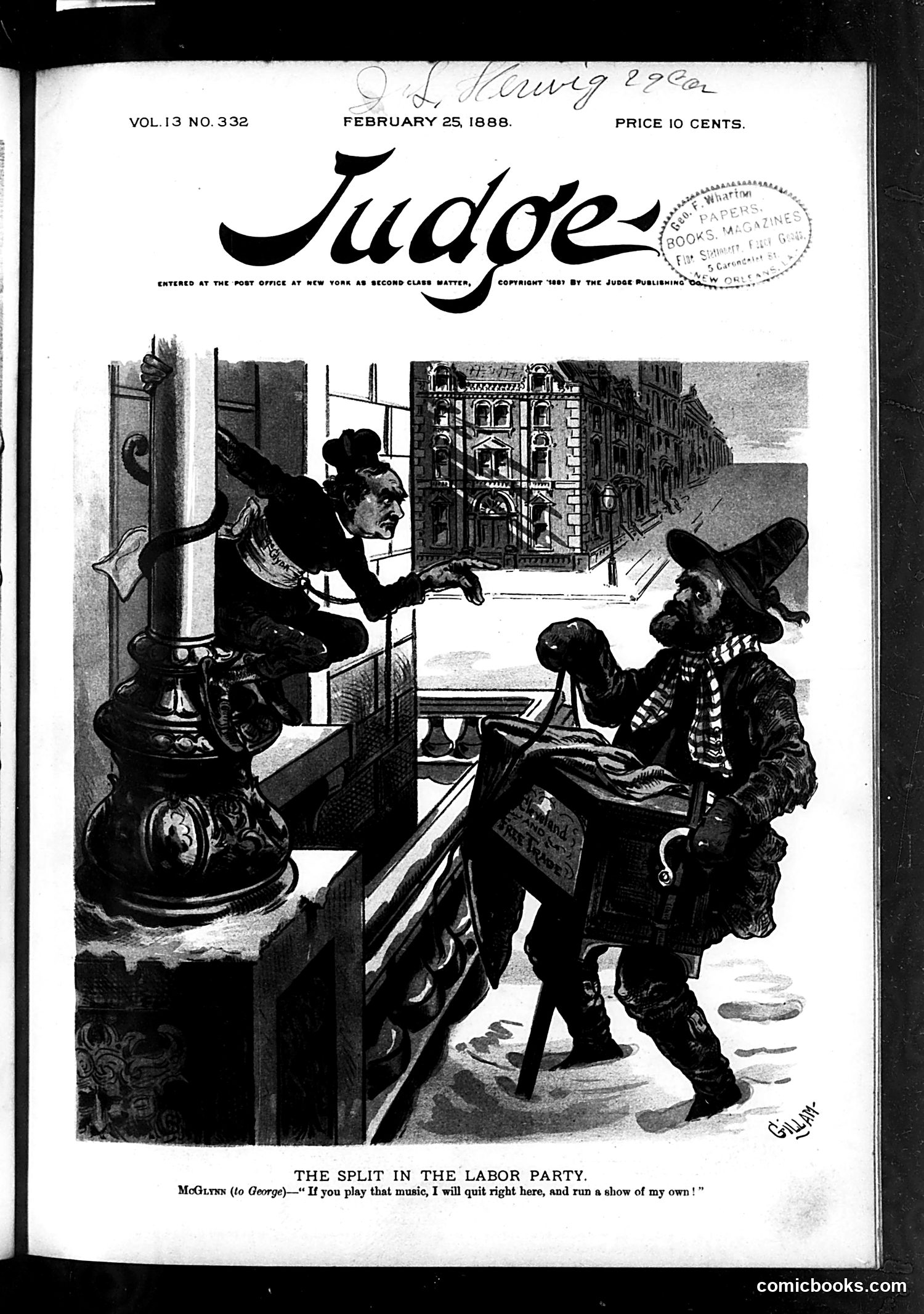 Judge — February 25, 1888 — page 1 of 16