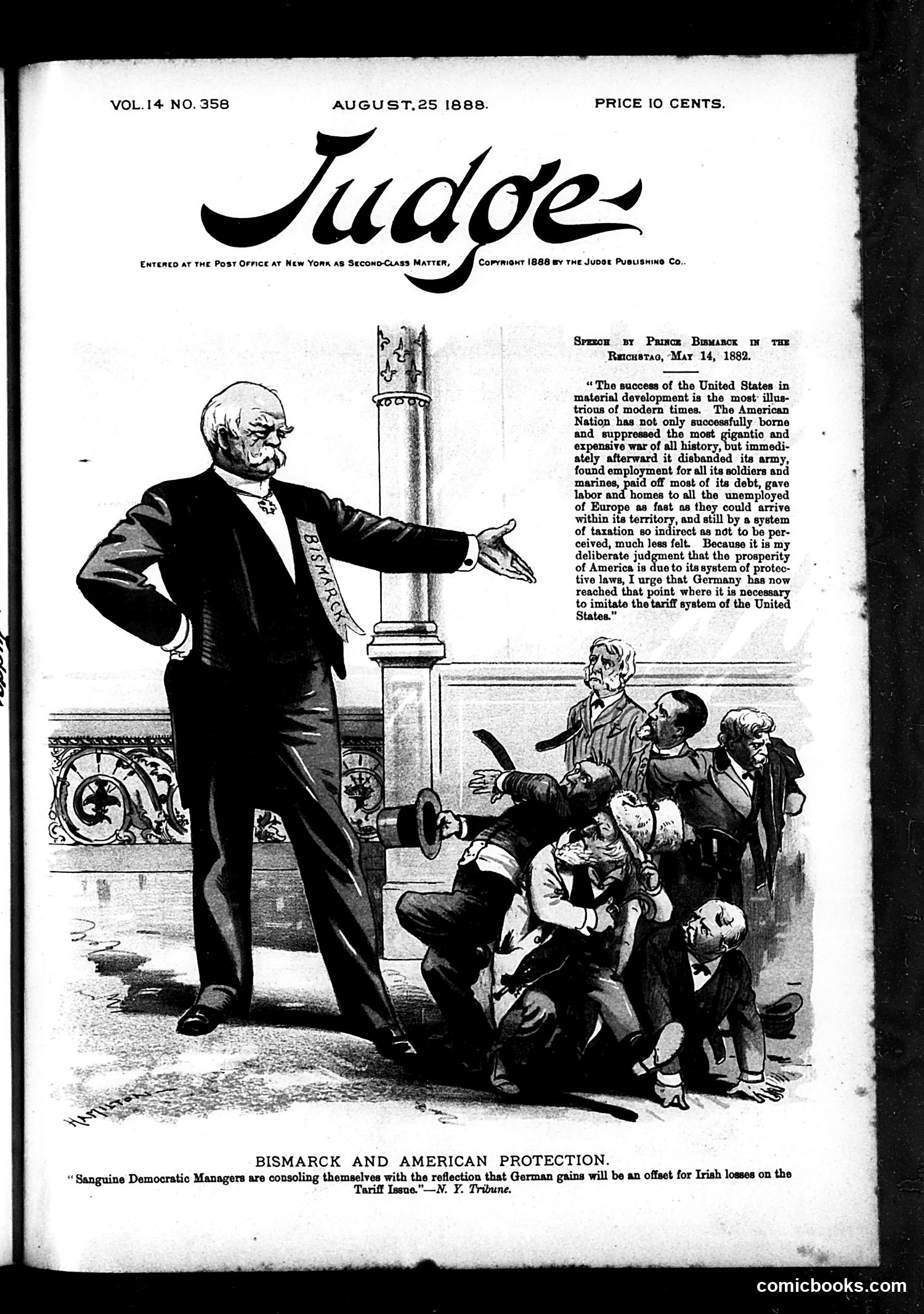 Judge — August 25, 1888 — page 1 of 16