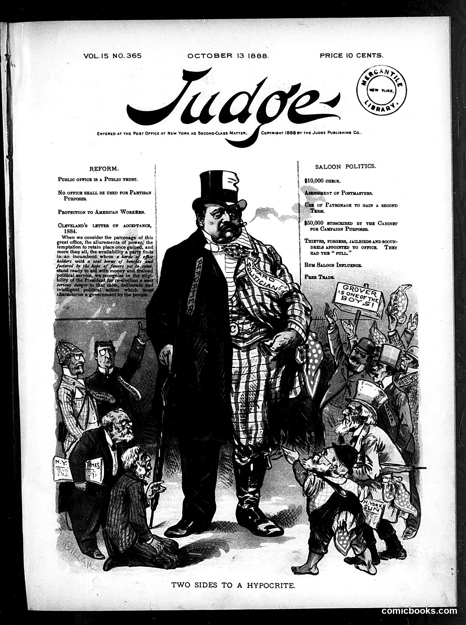 Judge — October 13, 1888 — page 1 of 16