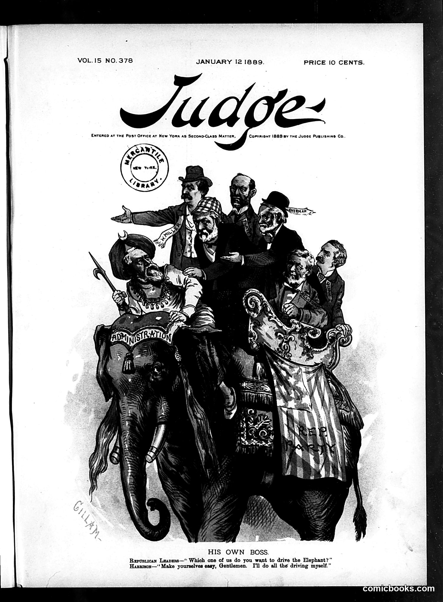 Judge — January 12, 1889 — page 1 of 16