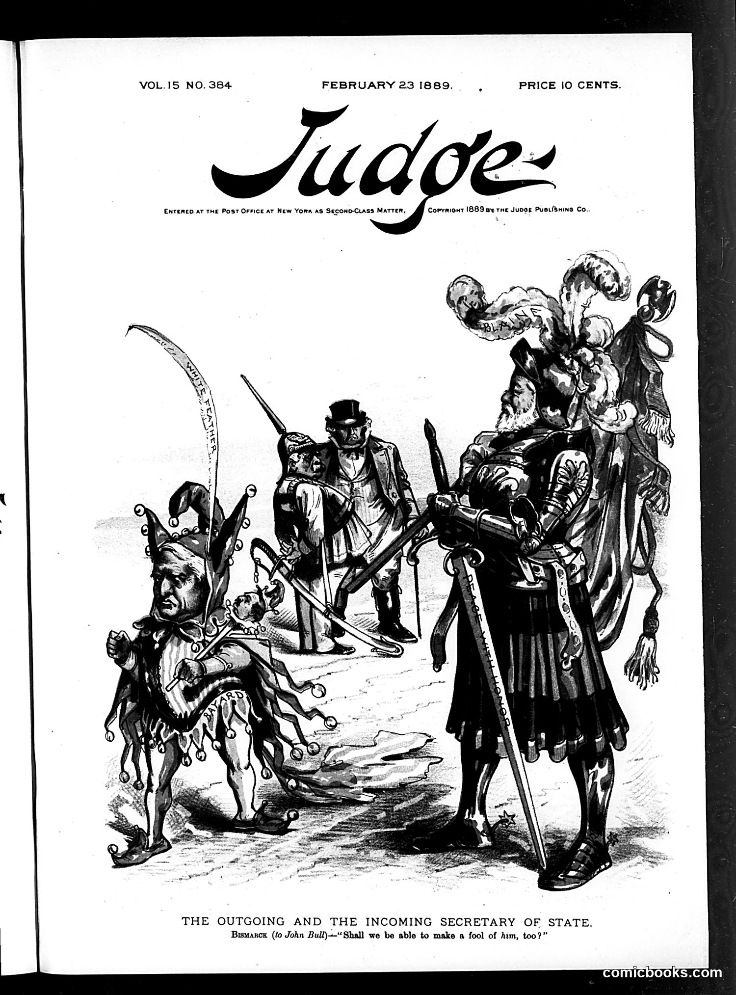 Judge — February 23, 1889 — page 1 of 18