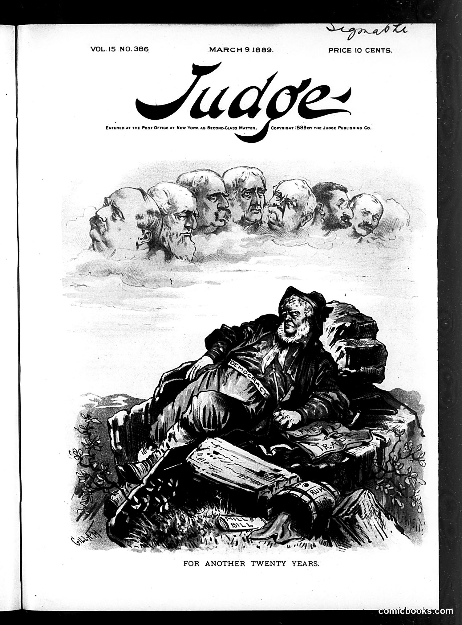 Judge — March 9, 1889 — page 1 of 20