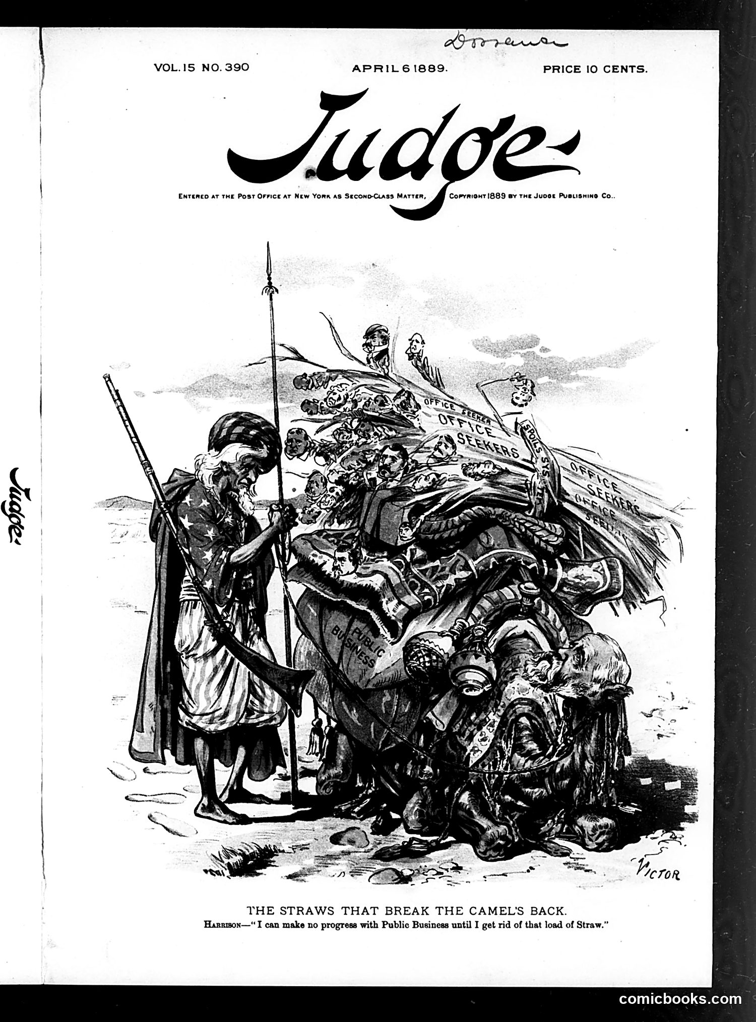 Judge — April 6, 1889 — page 1 of 17