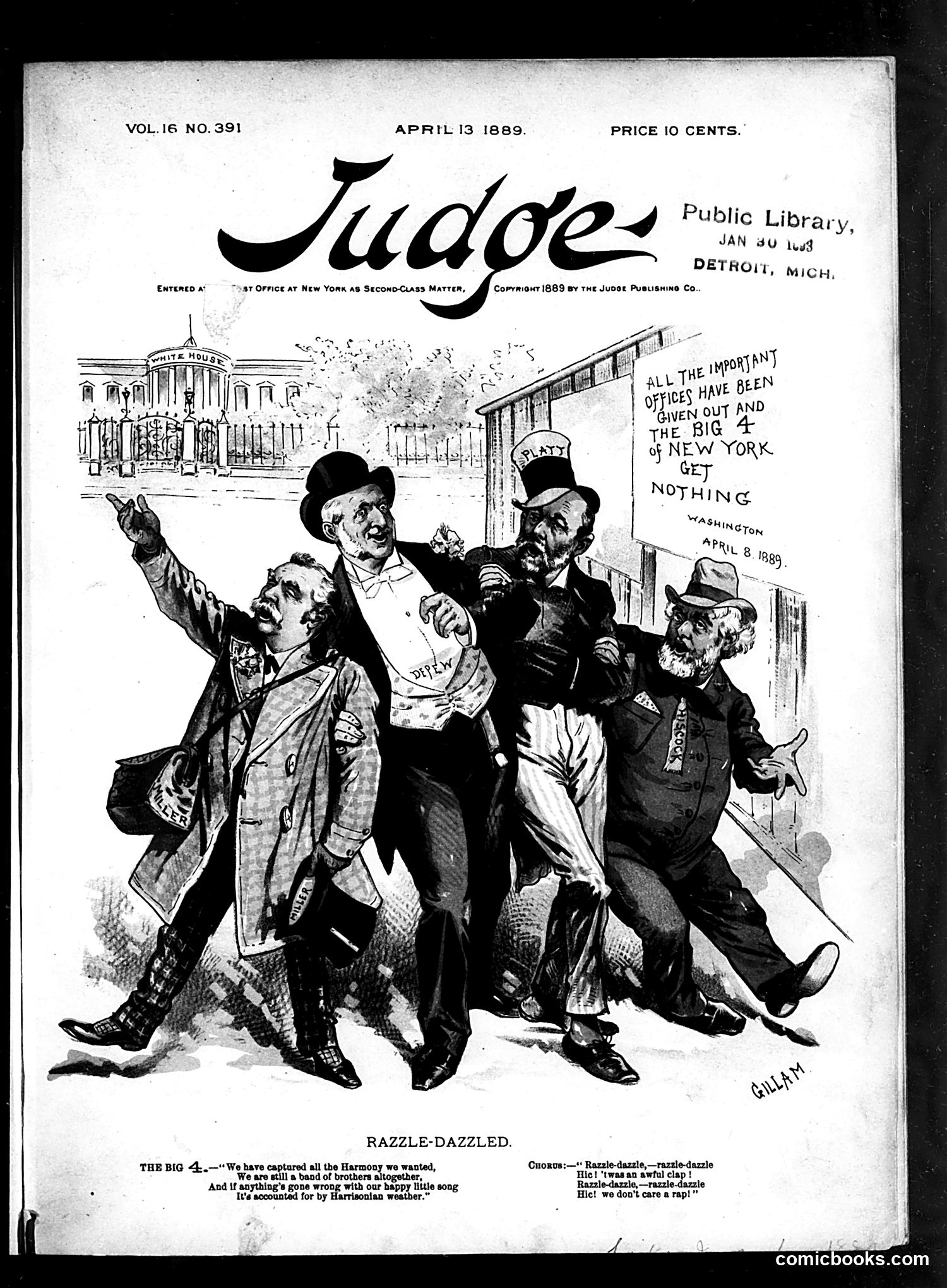 Judge — April 13, 1889 — page 1 of 16