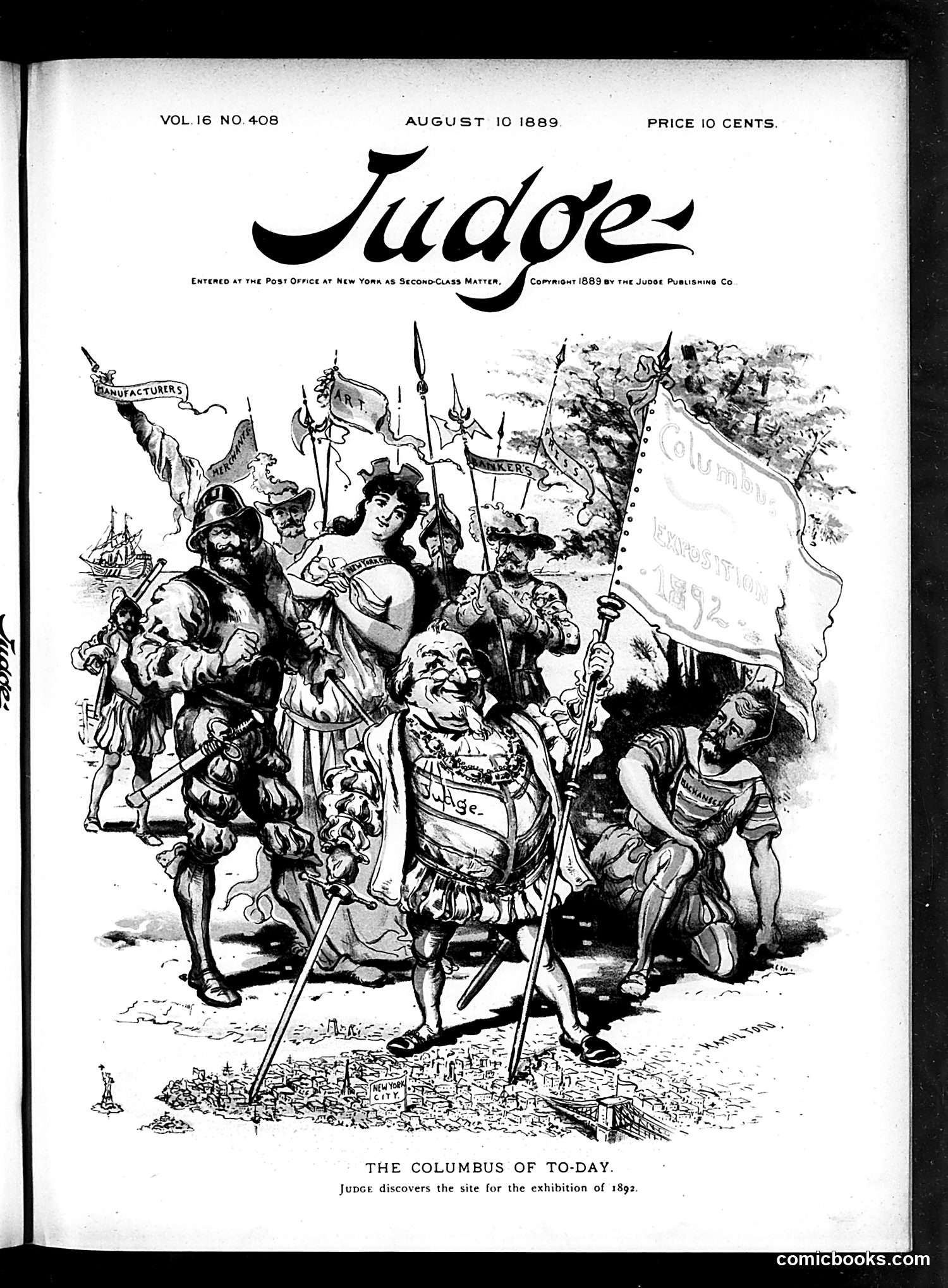 Judge — August 10, 1889 — page 1 of 16