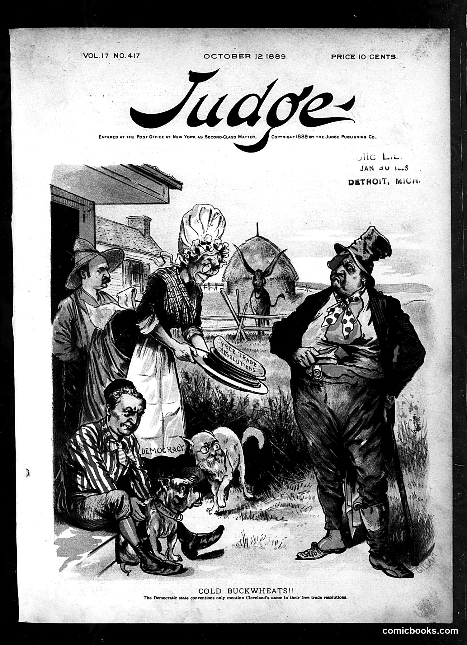 Judge — October 12, 1889 — page 1 of 18