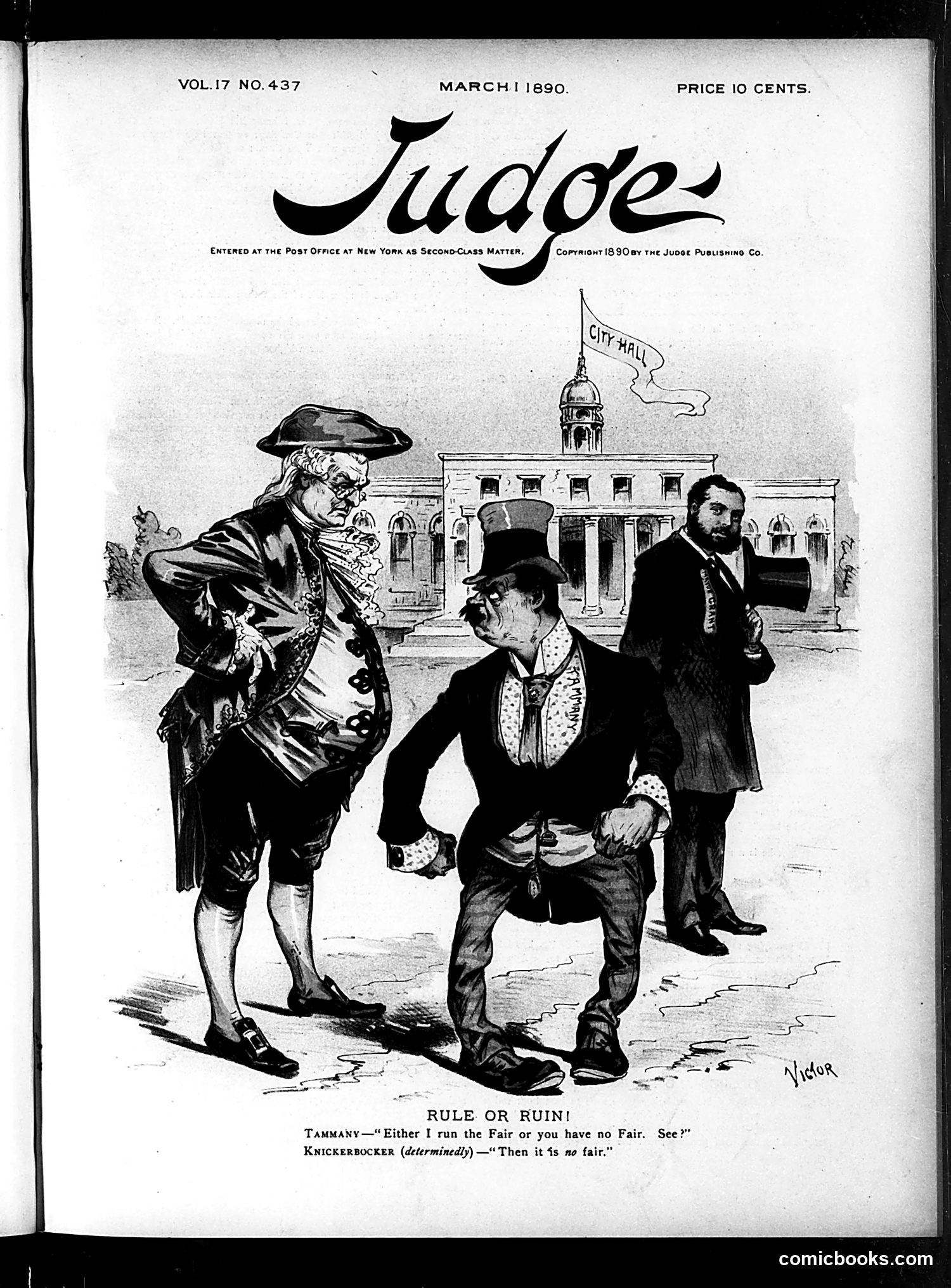 Judge — March 1, 1890 — page 1 of 16